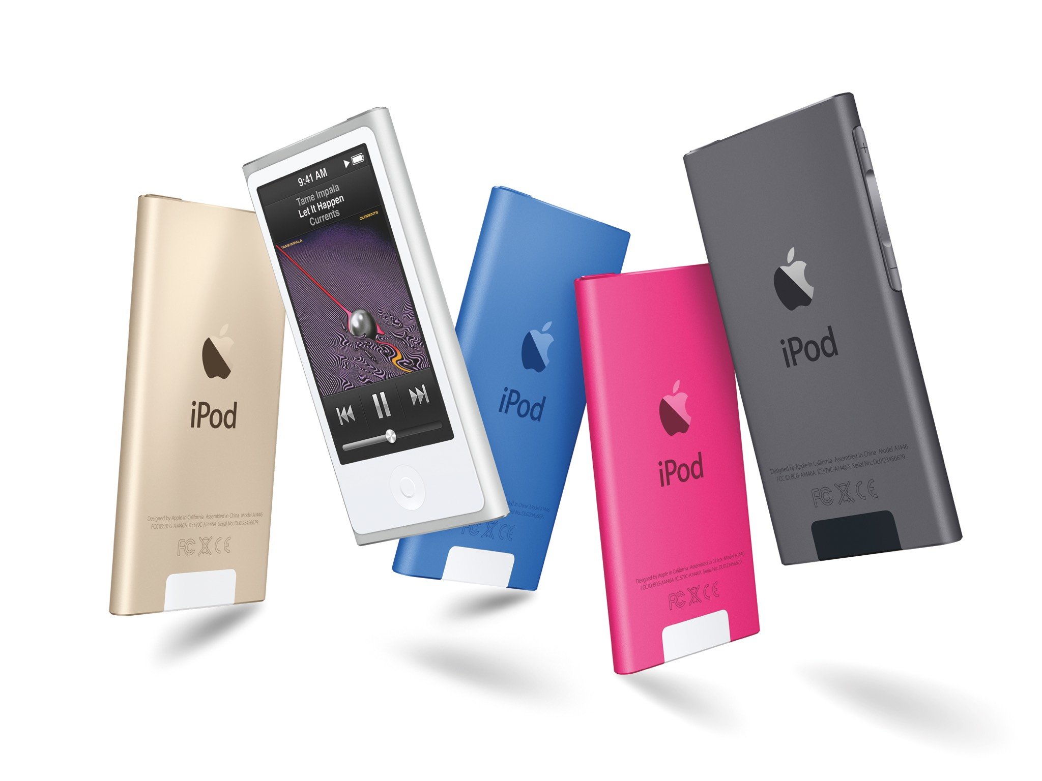 iPod nano and shuffle get refreshed with brand-new colors