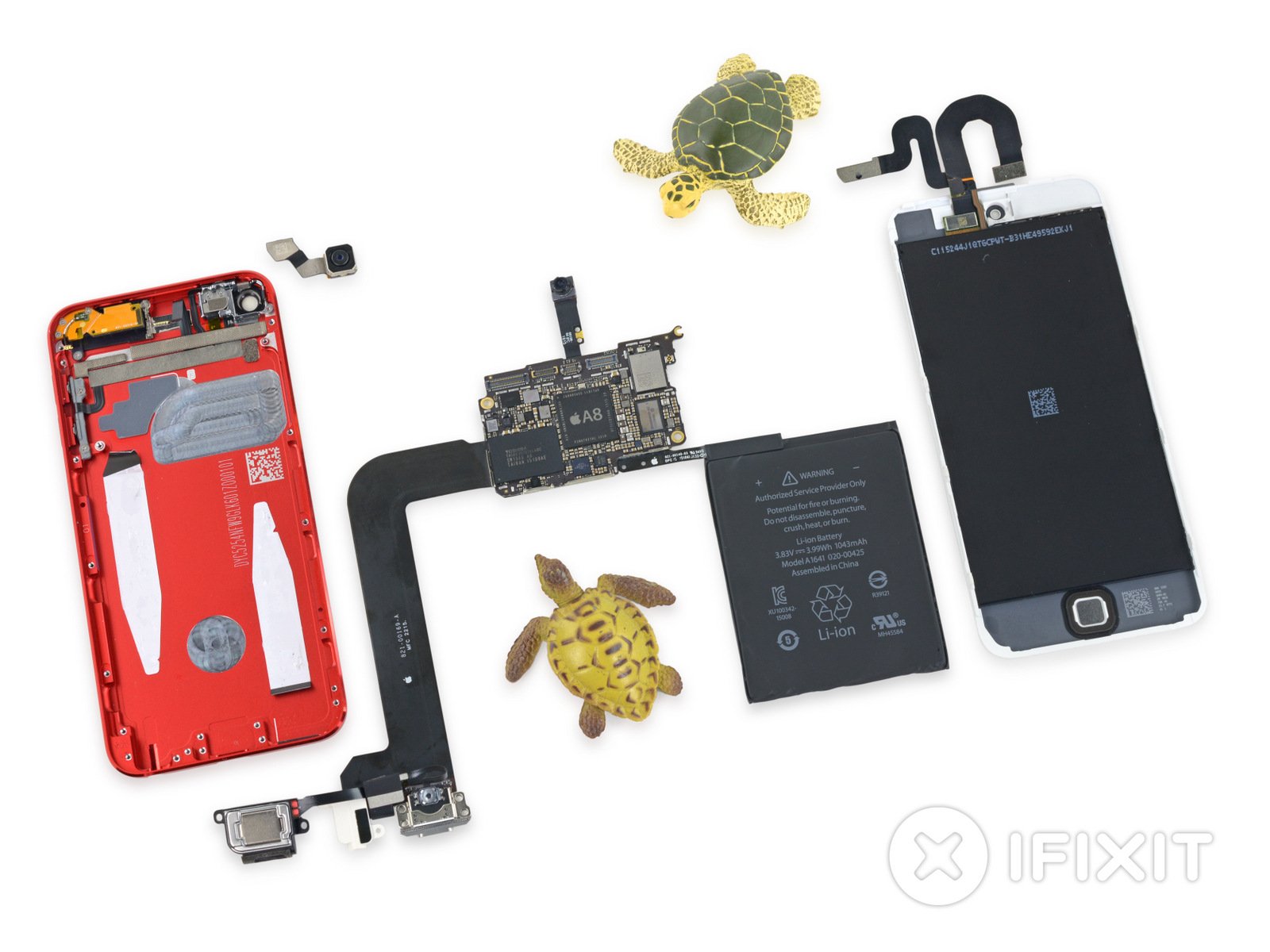New iPod touch teardown reveals 1,043mAh battery and 1GB of RAM