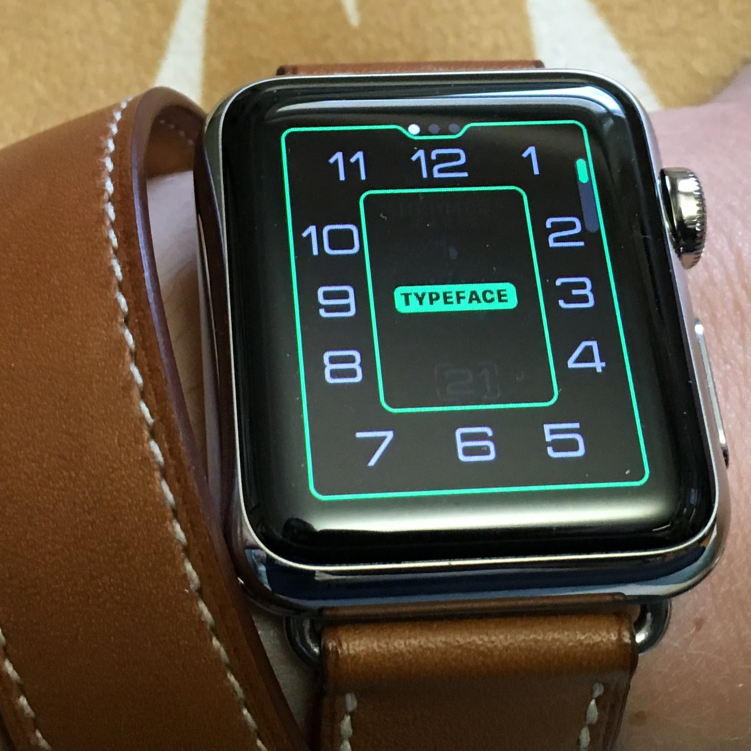 The Hermes custom Apple Watch face gives me hope for third-party clock