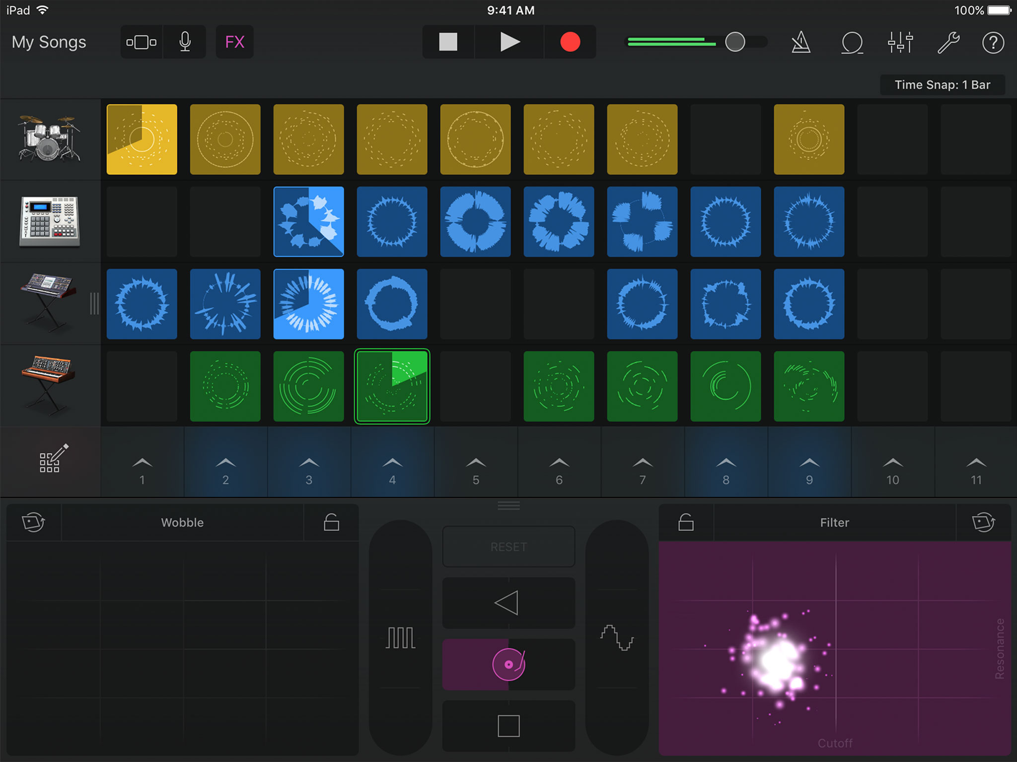 iOS brings Live Loops, Drummer, EDM 