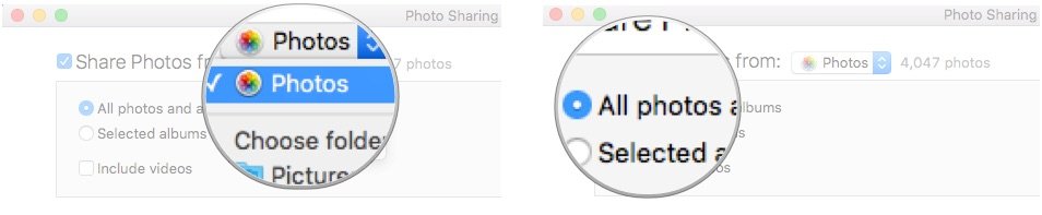 Selecting All Photos on Mac