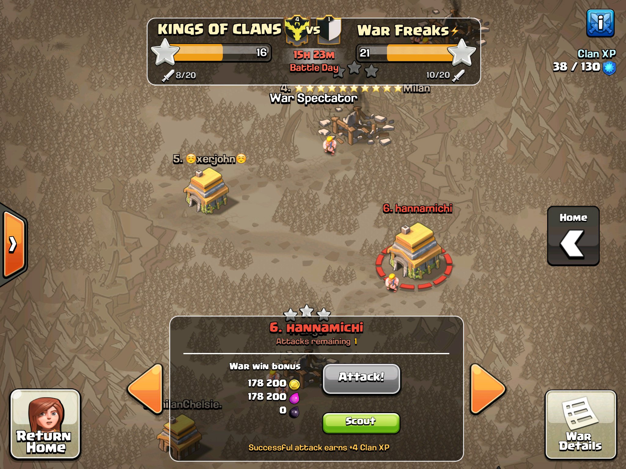 Clash of Clans clan wars