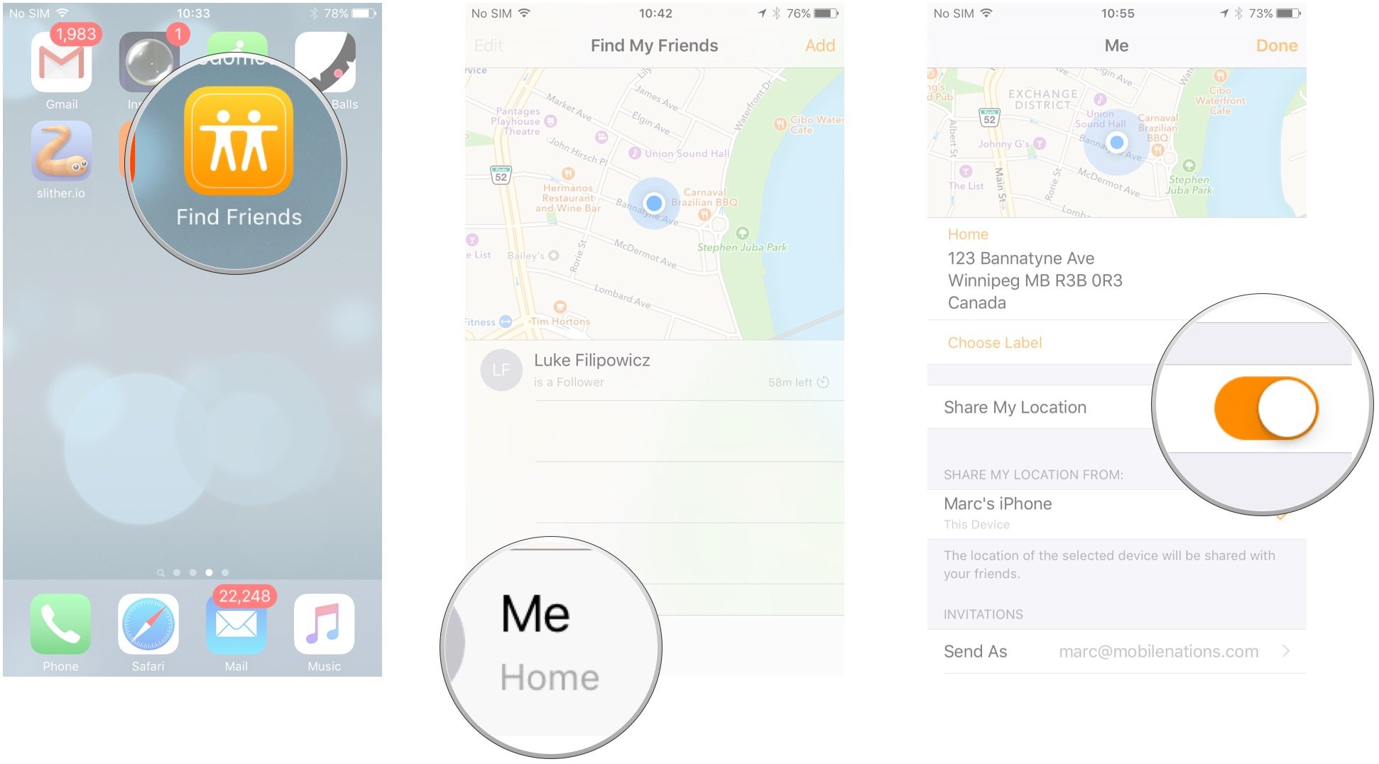 How To Find The Location Of My Friends Iphone