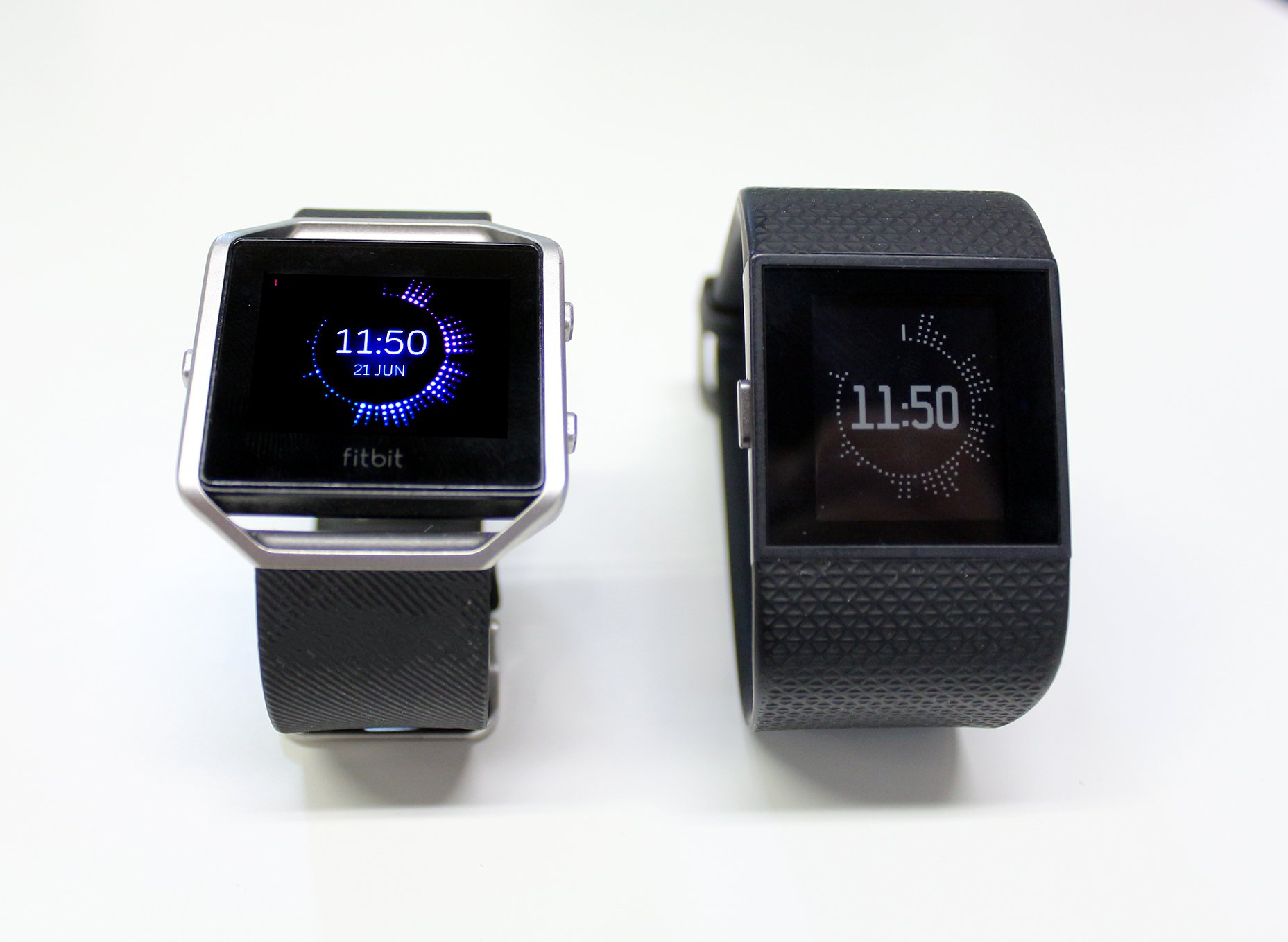The Fitbit Blaze and Fitbit Surge