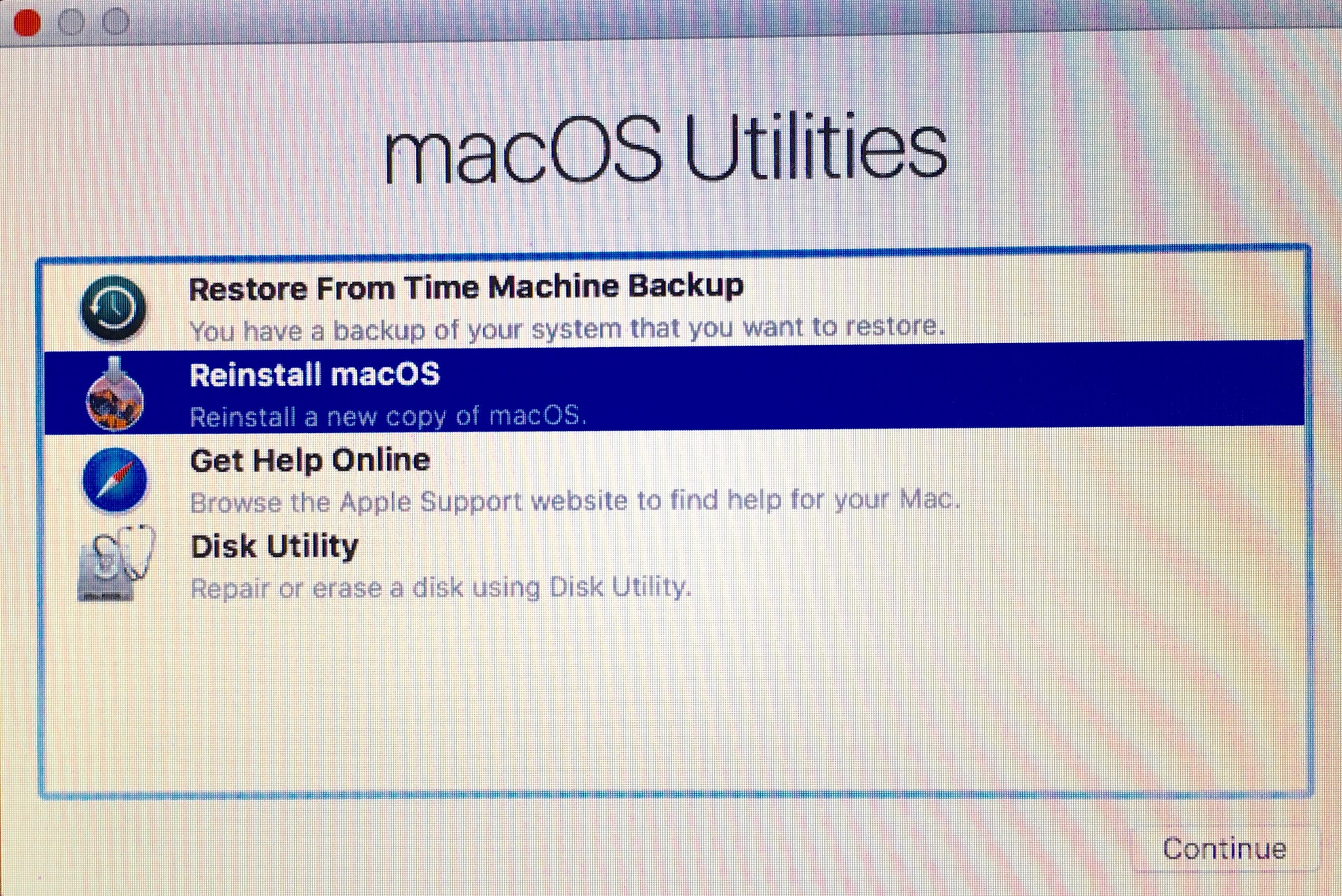 How to reset your Mac before selling it by showing Reinstalling the Mac operating system