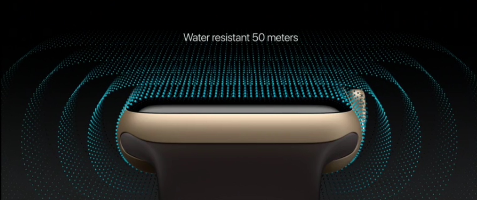 Apple Watch Series 2 Water Resistance