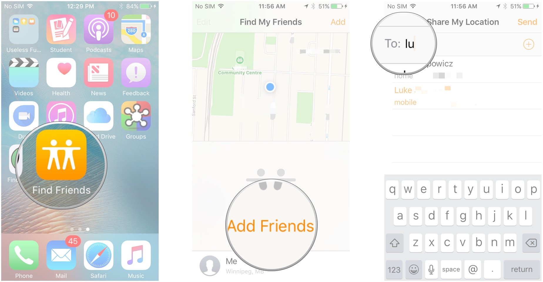 How To Find Friends Iphone Using Find My