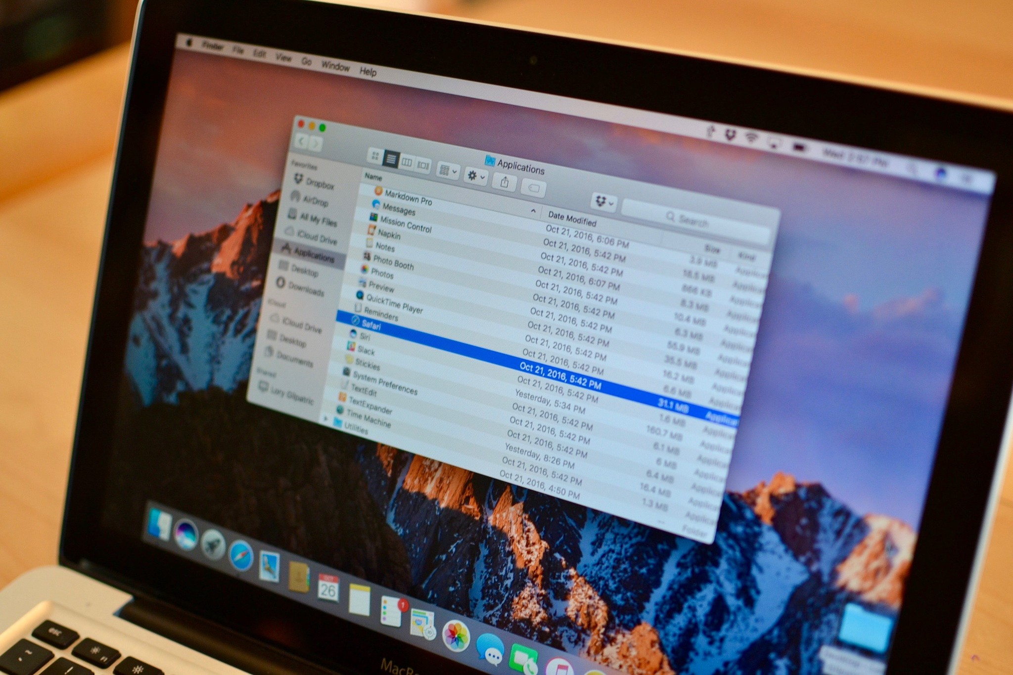 Finder on the Mac