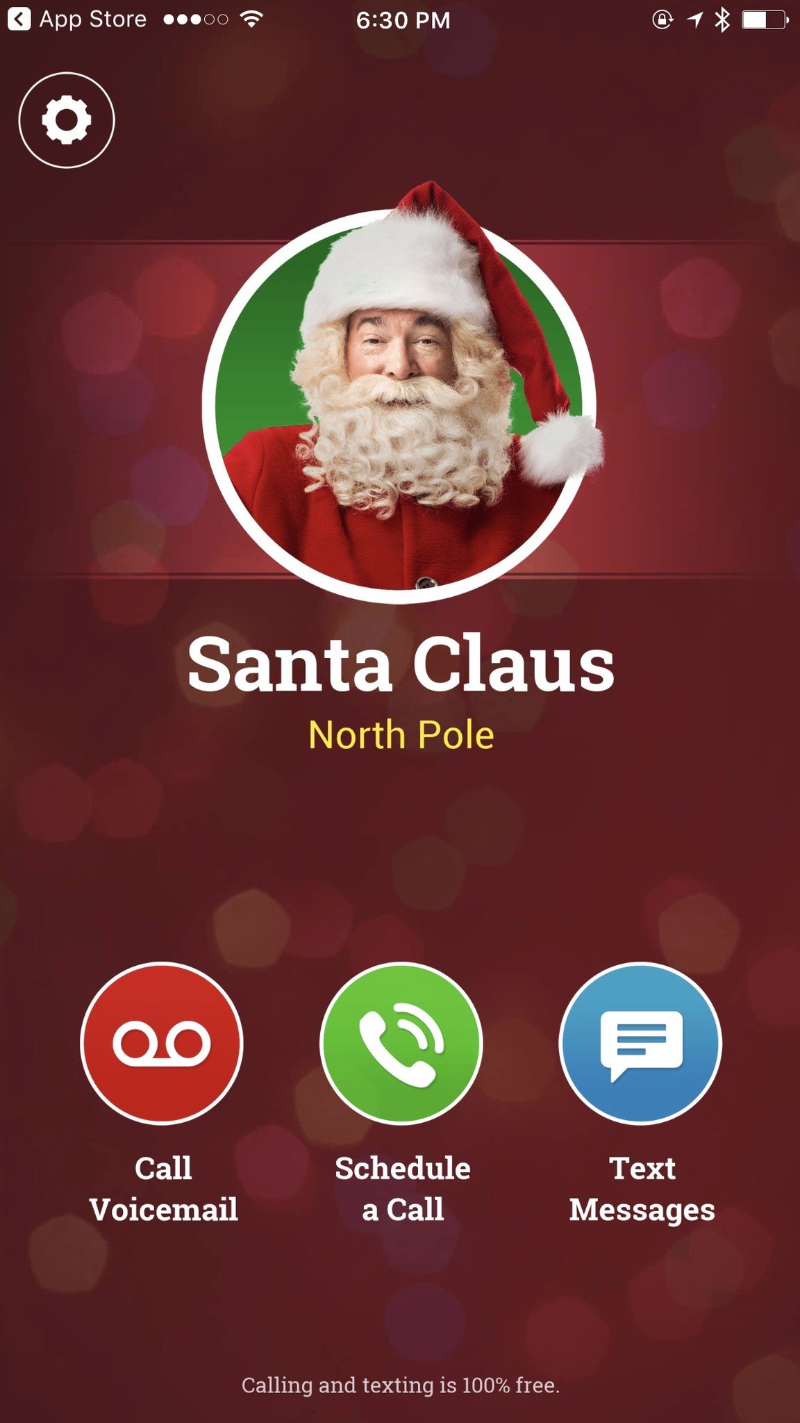 santa visit app