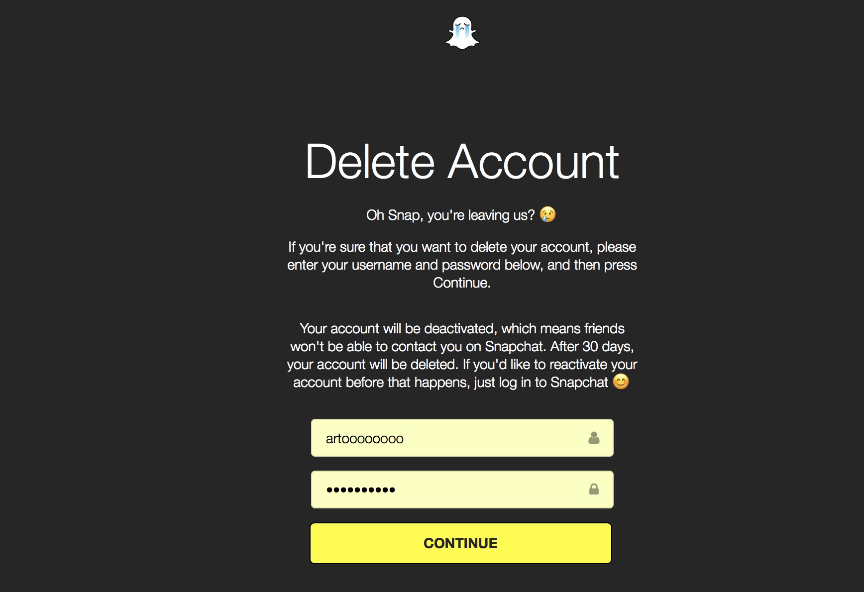 How to permanently delete your Snapchat account  iMore