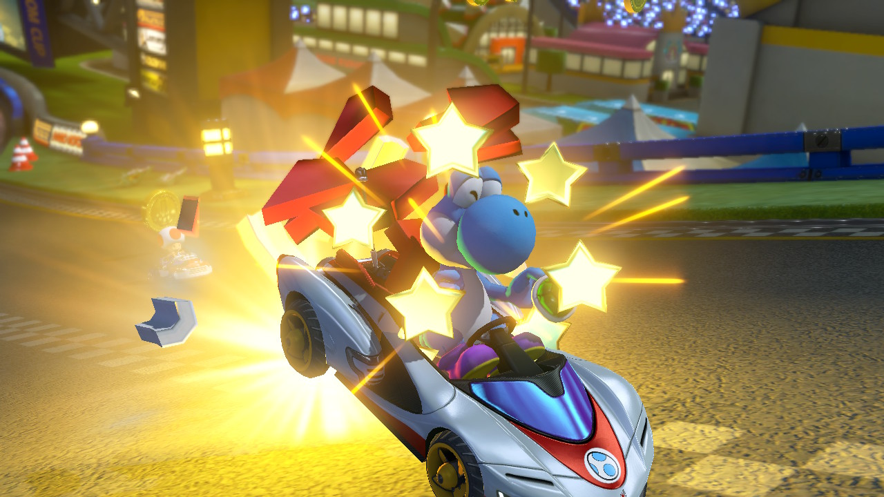 Sweet screenshot of Mario Kart 8 Deluxe