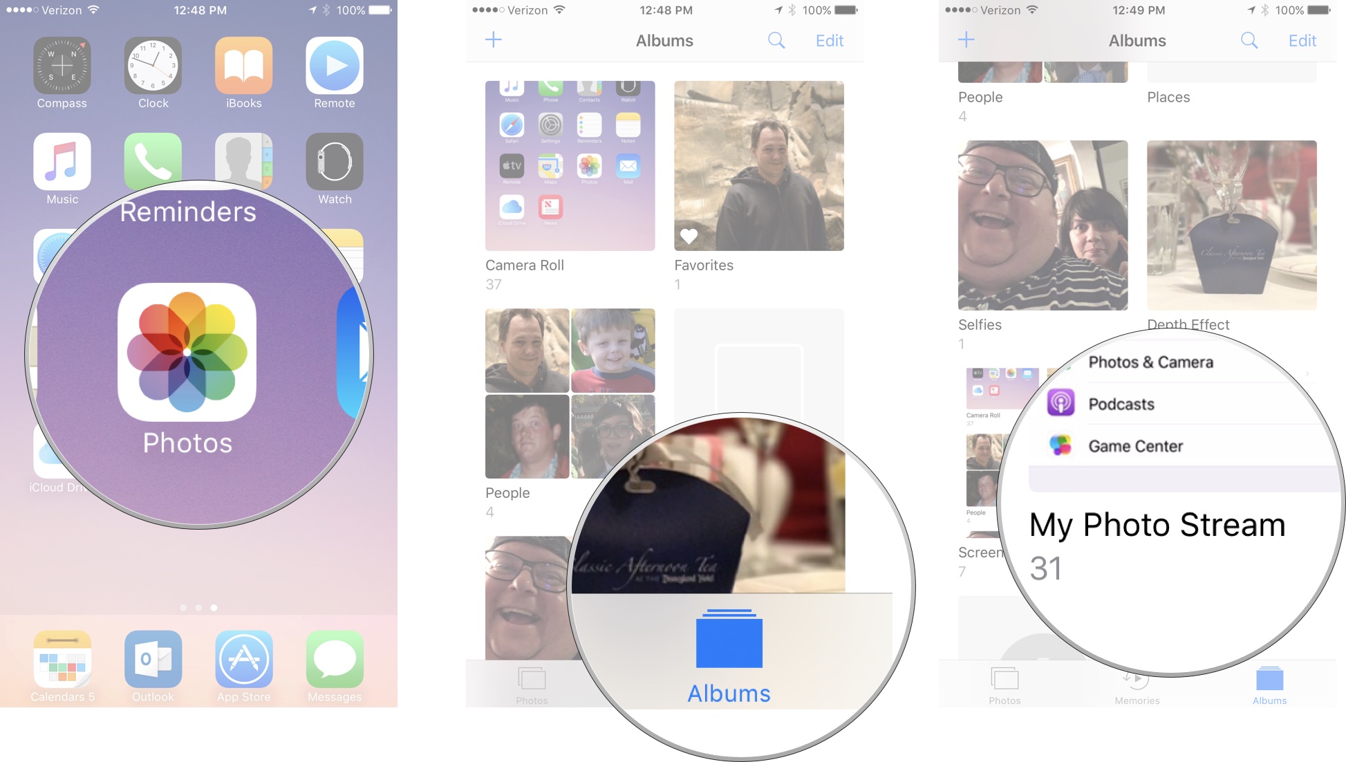 How To Use My Photo Stream On Iphone And Ipad Imore