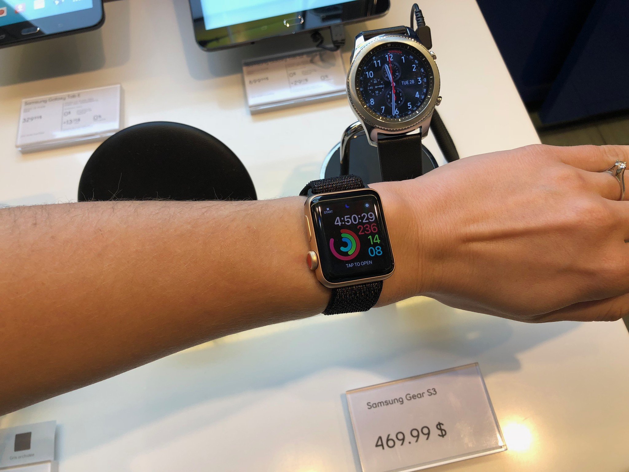 Apple Watch Vs Android Wear Why Most All Smartwatches Suck For Small Wrists Imore
