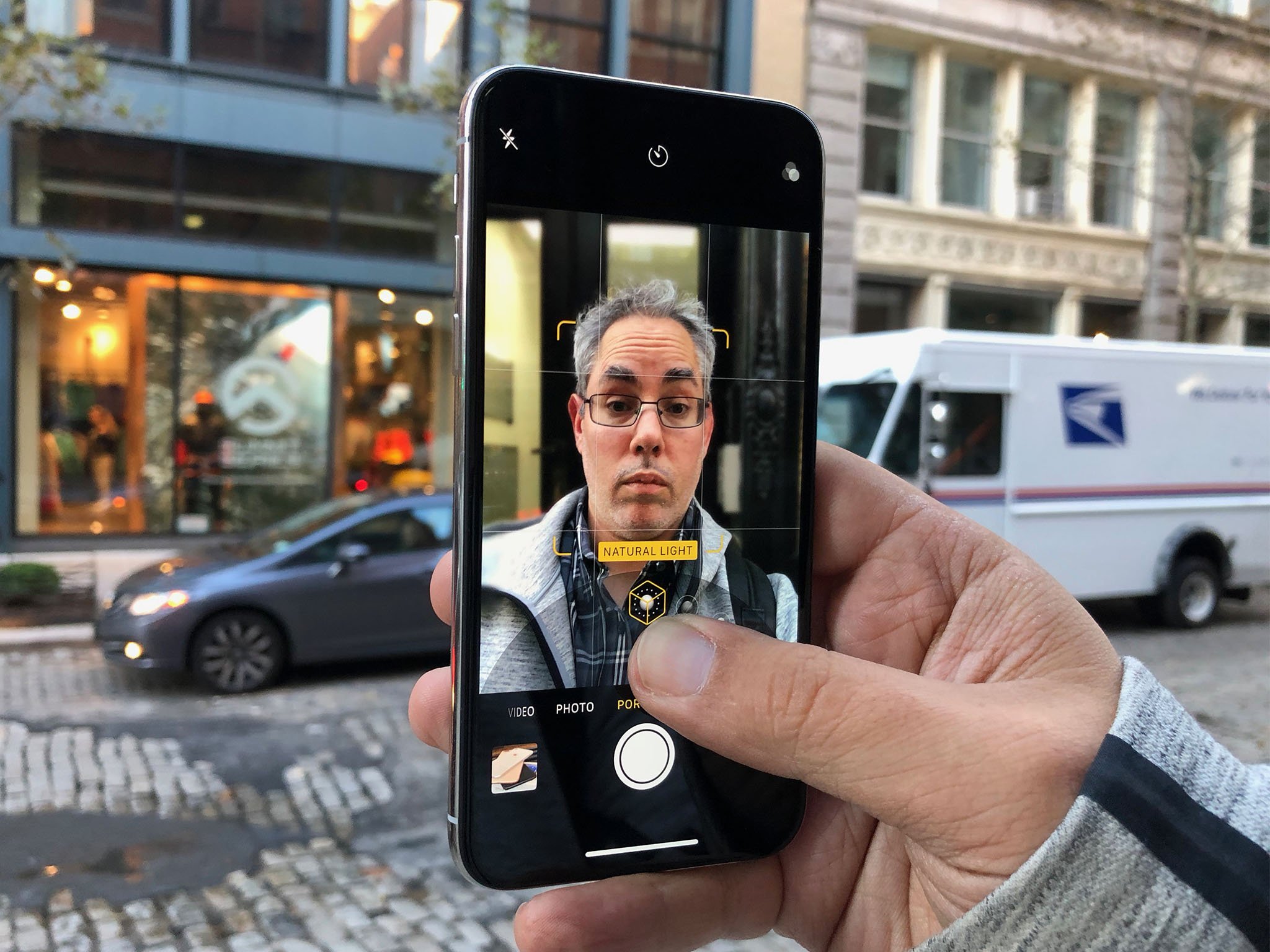 iPhone X portrait selfies
