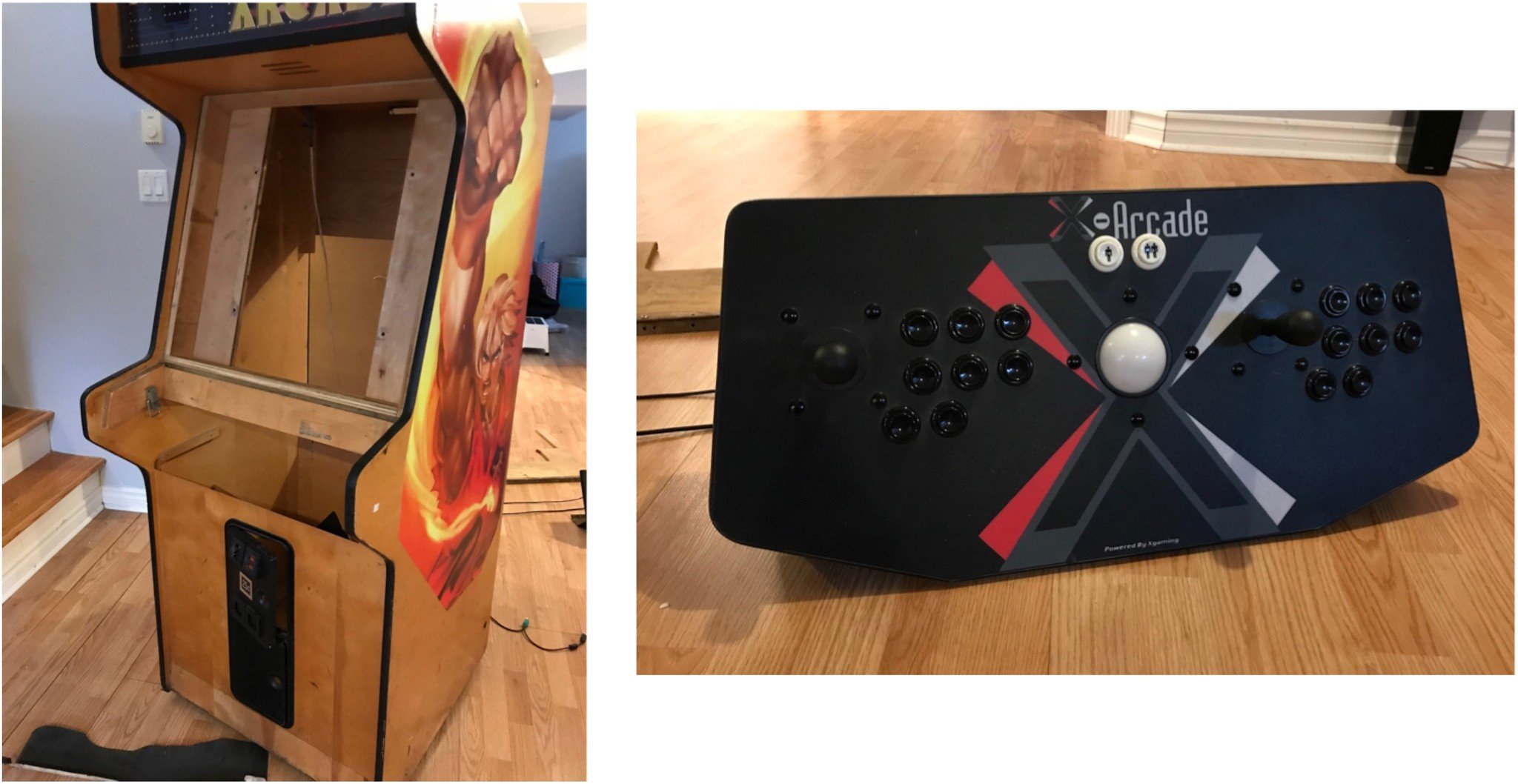 How I Made An Arcade Cabinet With My Mac Mini And M A M E Imore