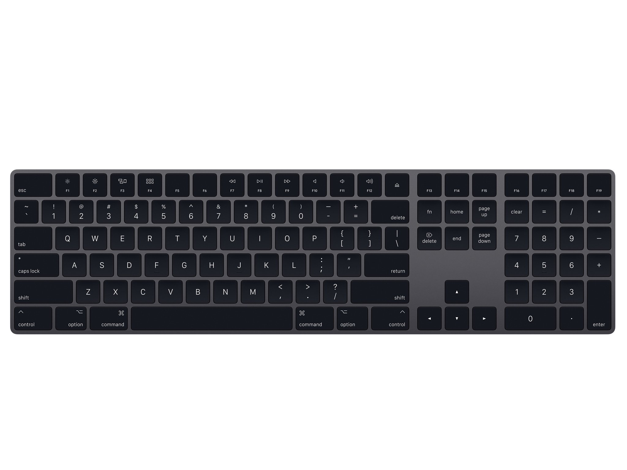 Apple's Space Gray Magic Keyboard, Trackpad, and Mouse now available as standalone accessories