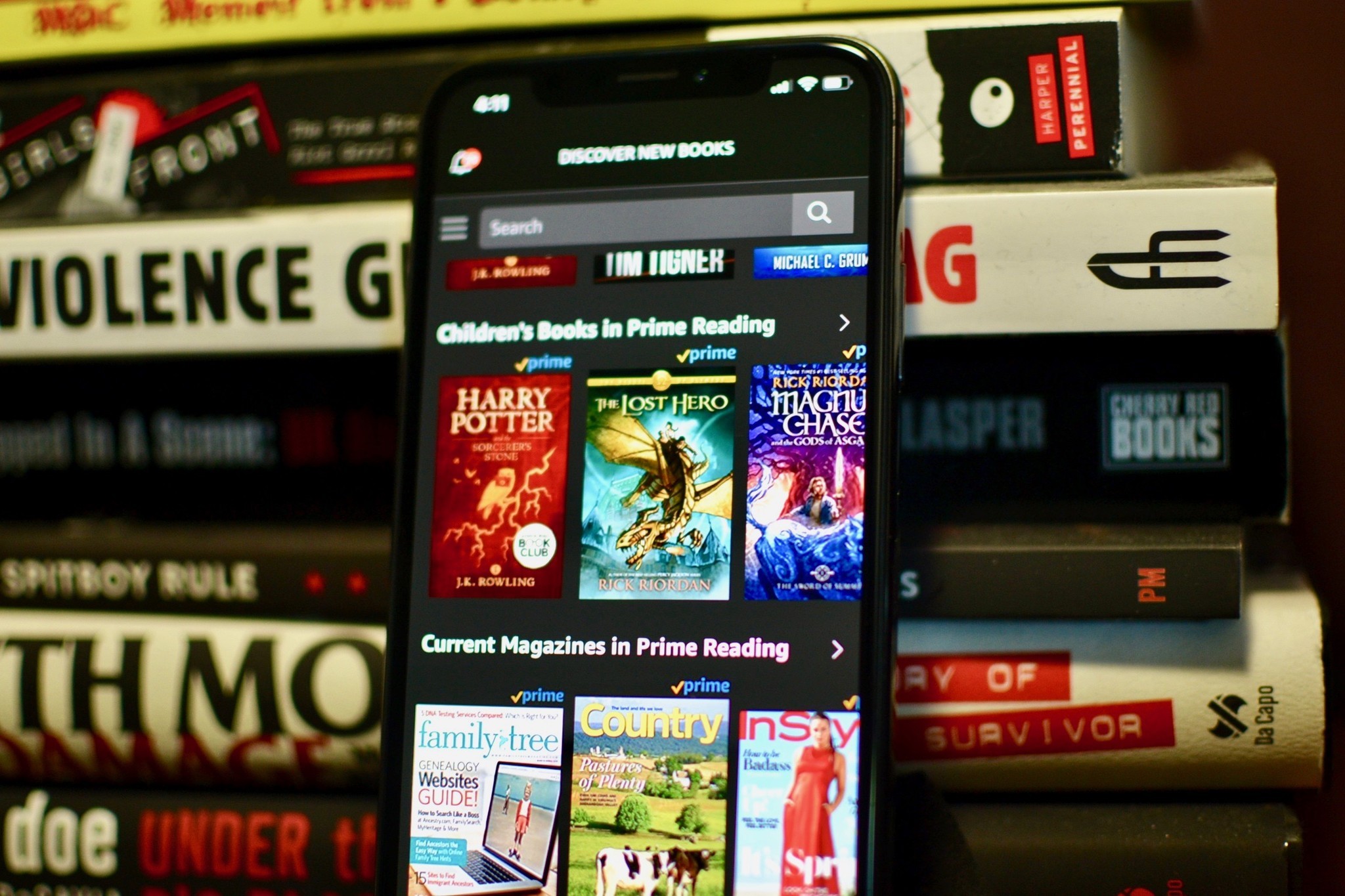 How to purchase and download books with Kindle for iPhone 