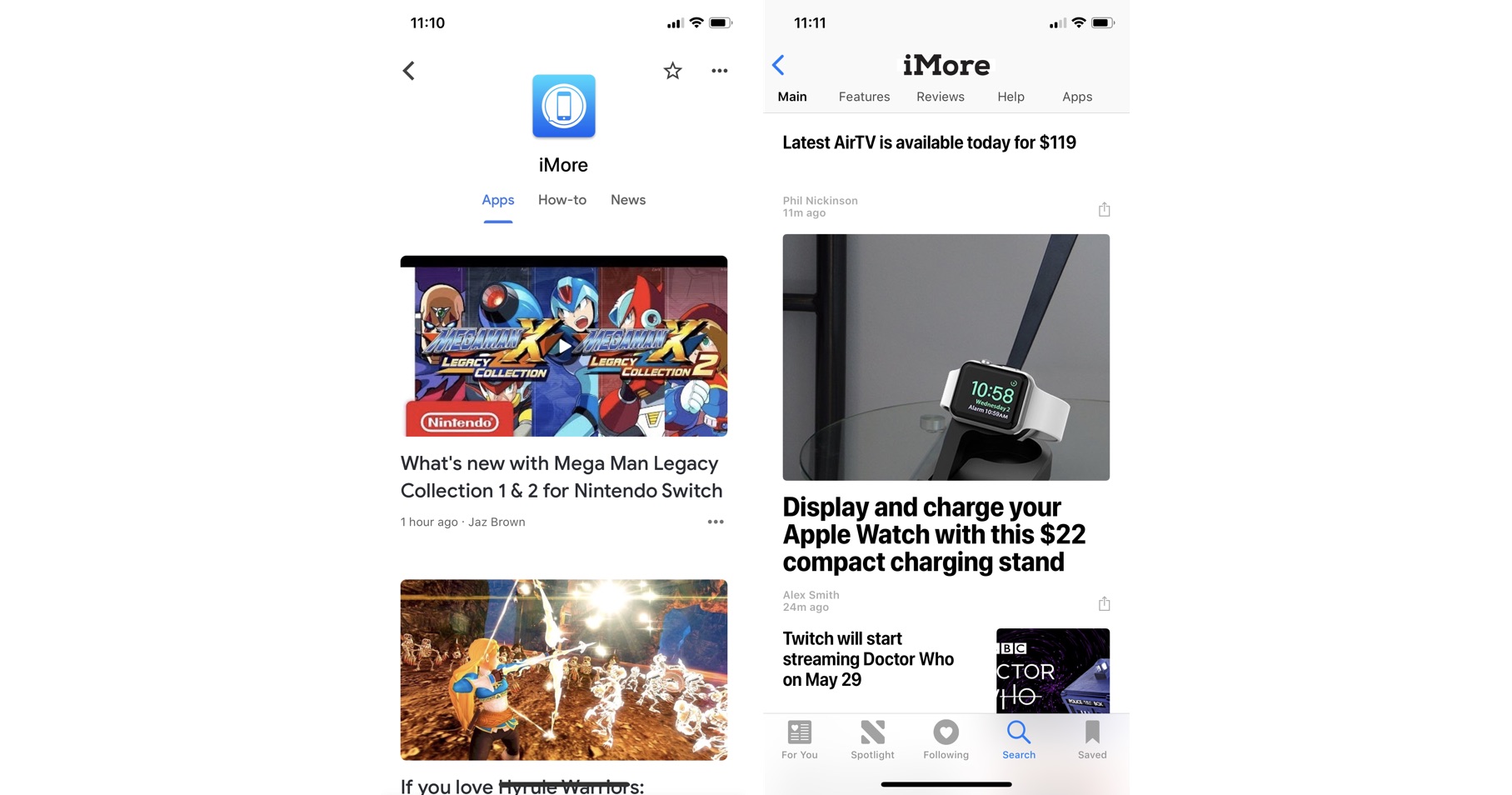 Organizations in Apple News and Google News