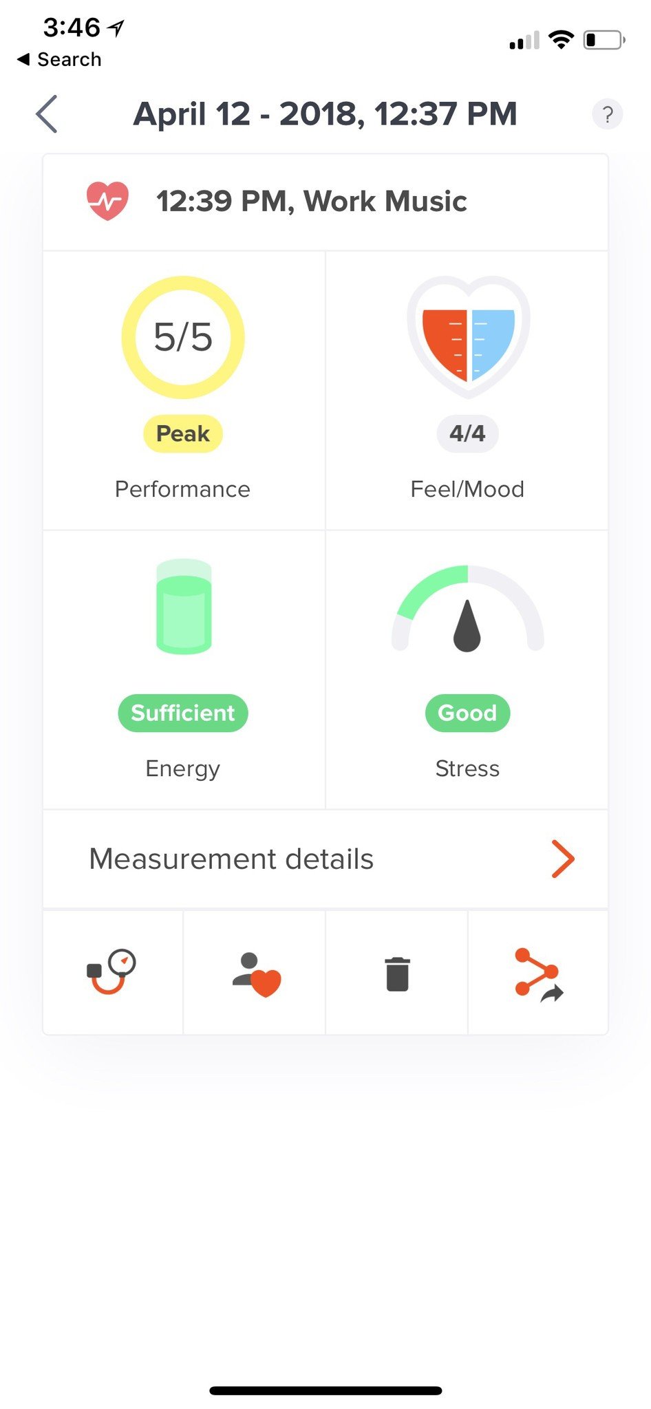 measure heart rate iphone x