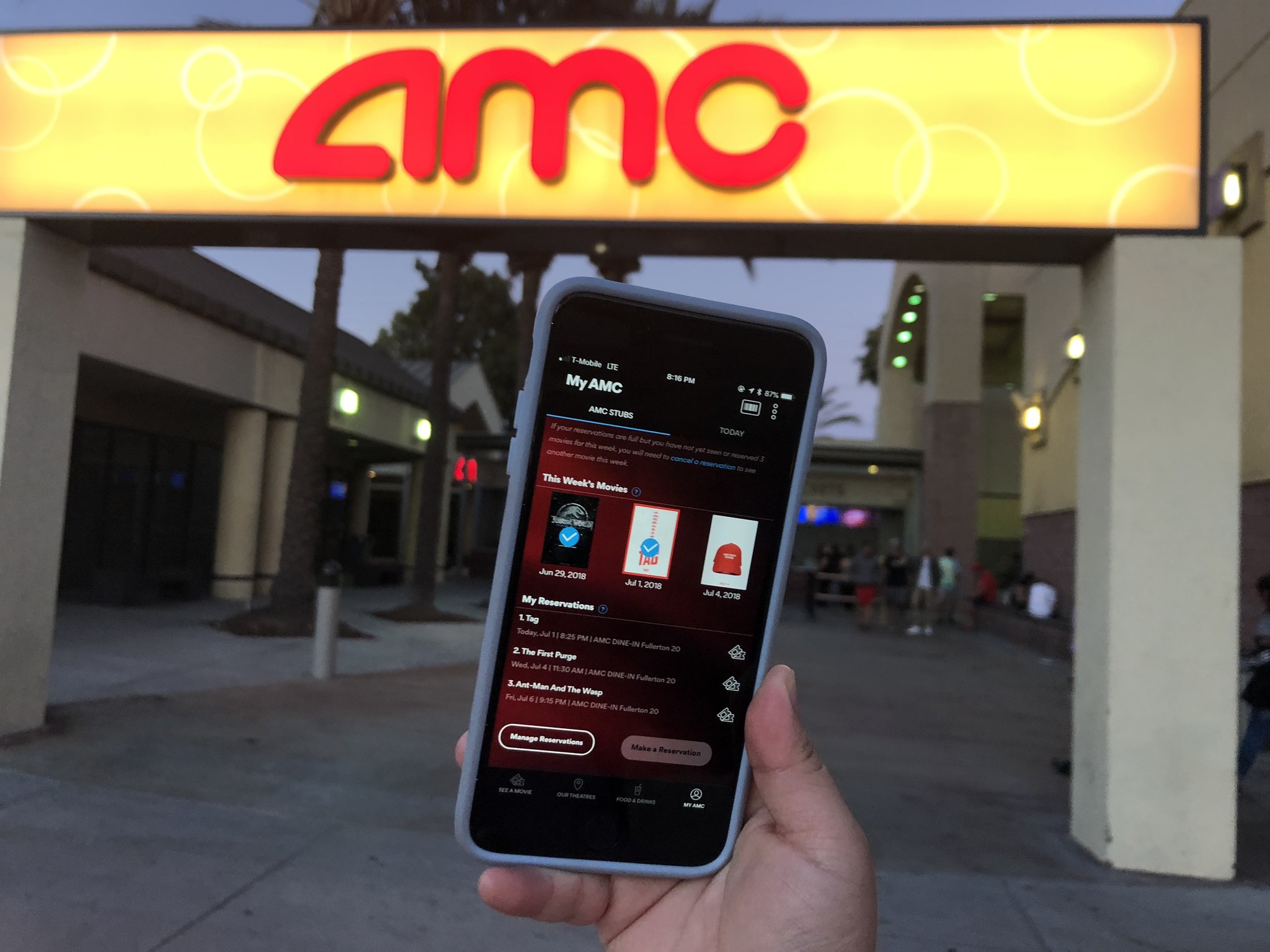 My Experience With Amc Stubs A List Bye Bye Moviepass Imore
