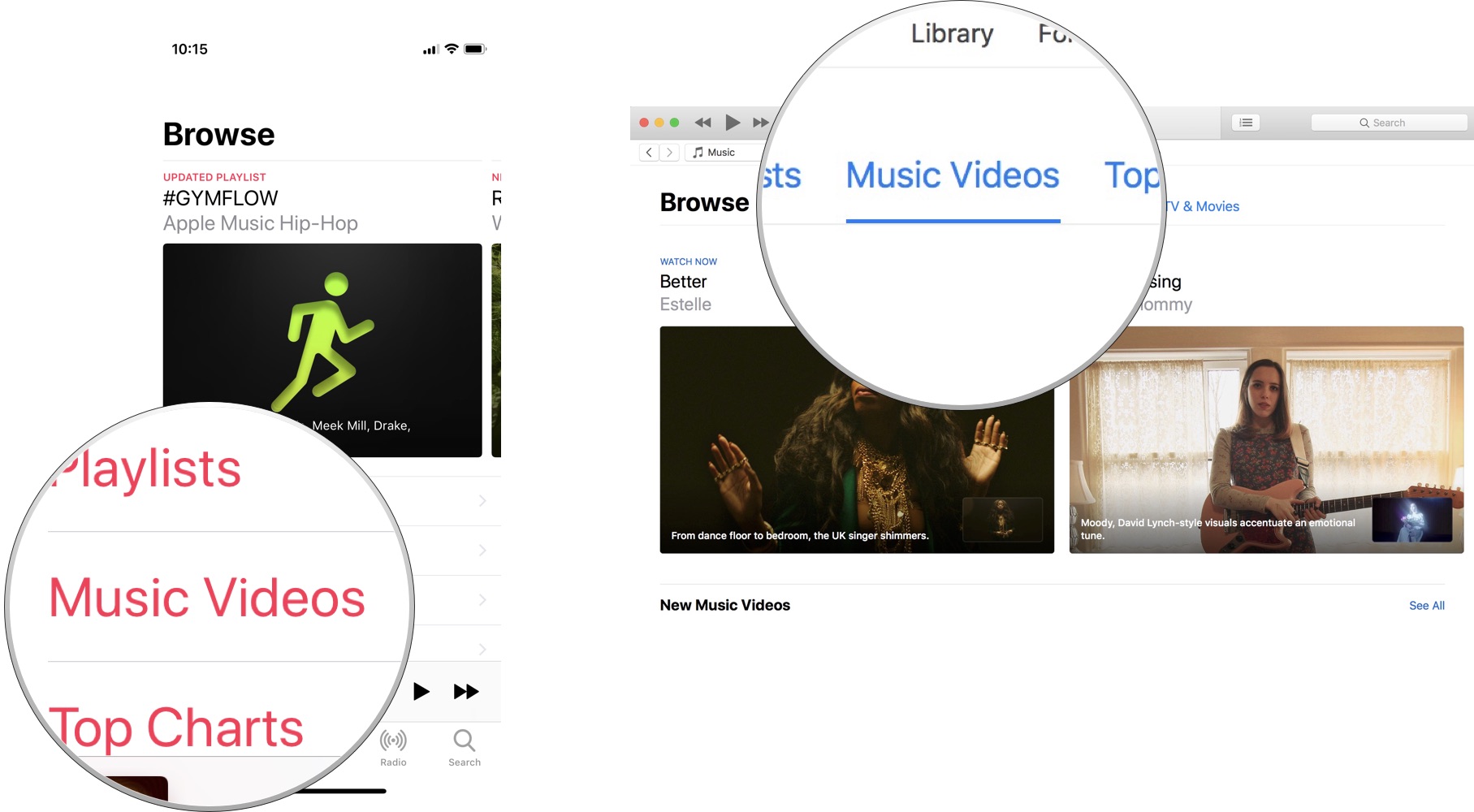 How To Watch Music Videos In Apple Music Imore