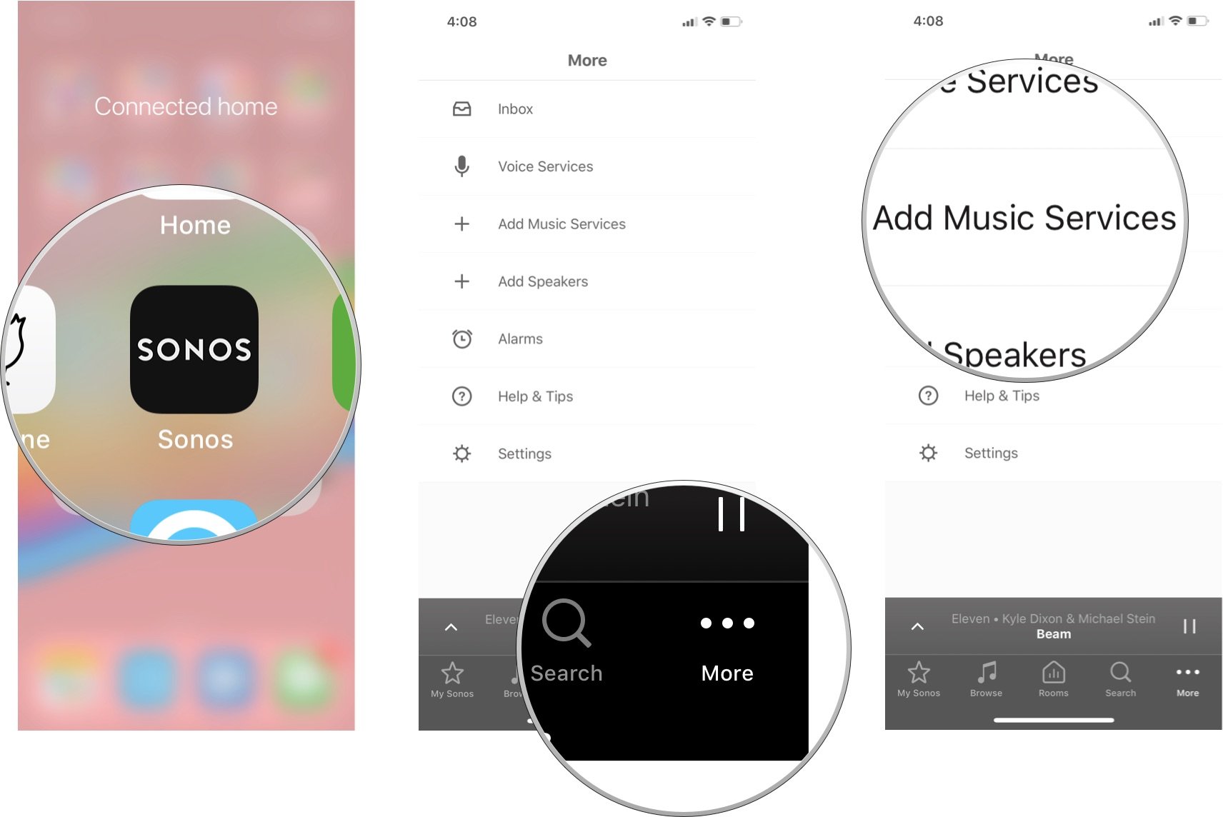 How to set up Sonos speakers and 