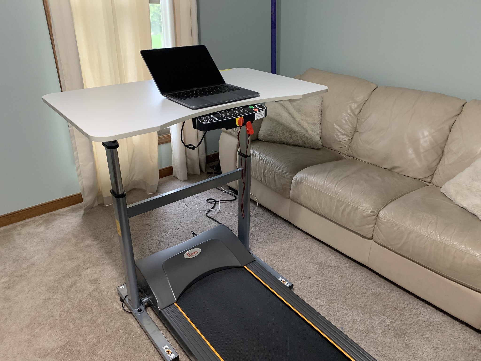 Sunny Health Fitness Treadmill Desk Review Get Fit While You