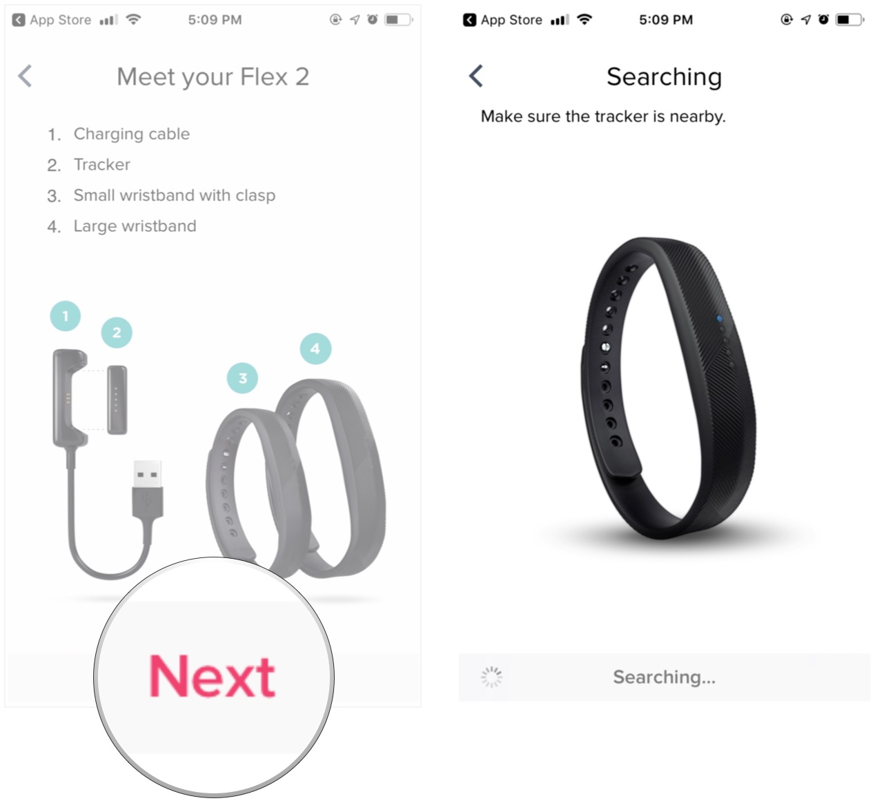 fitbit charge 2 link to iphone