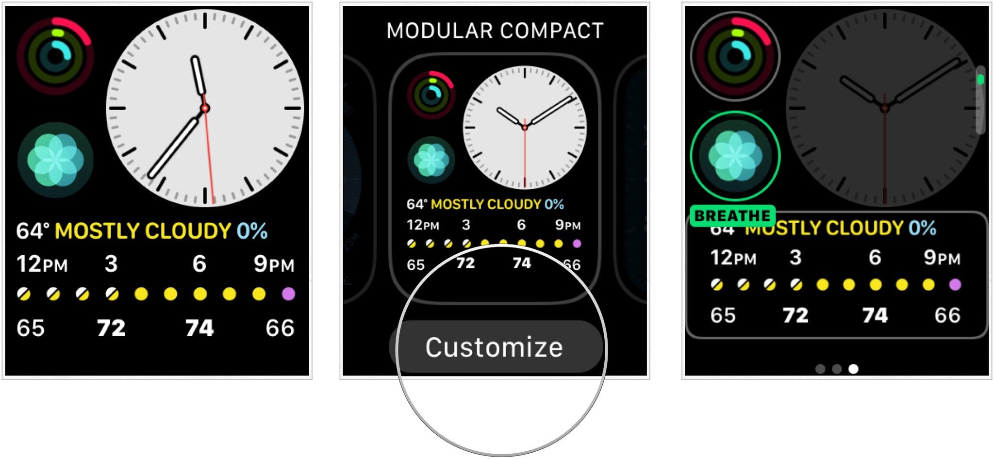 customize Apple Watch face