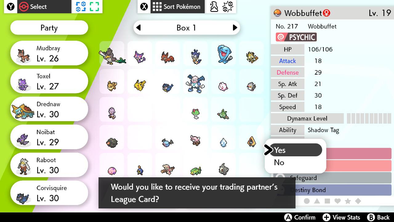 How To Change Traded Pokemon Name Sword??