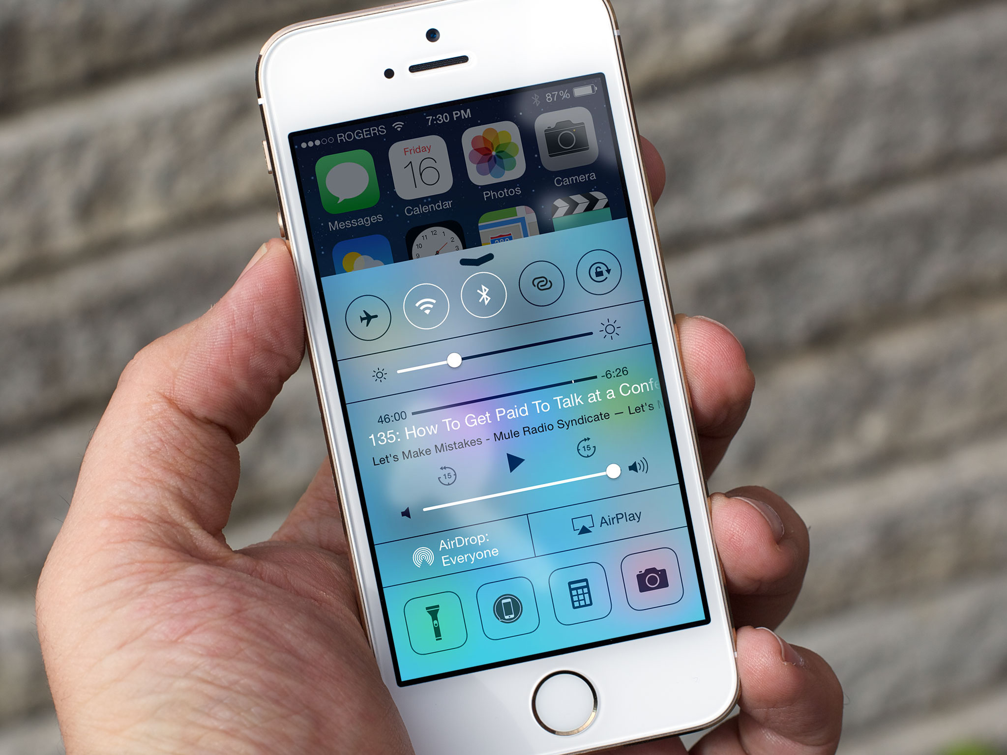 iOS 8 wants: Customizable Control Center