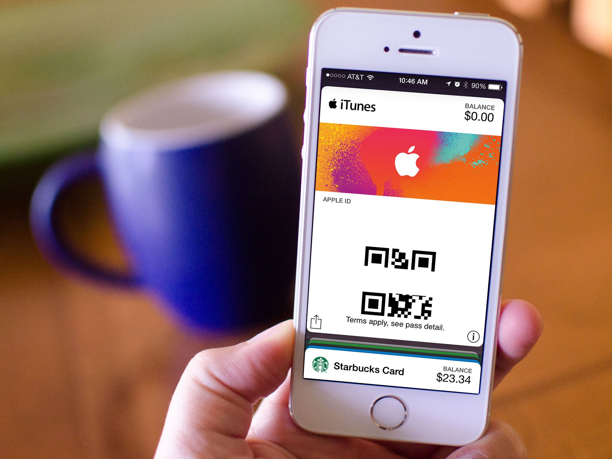 How to access and add credit to an iTunes Pass with Passbook