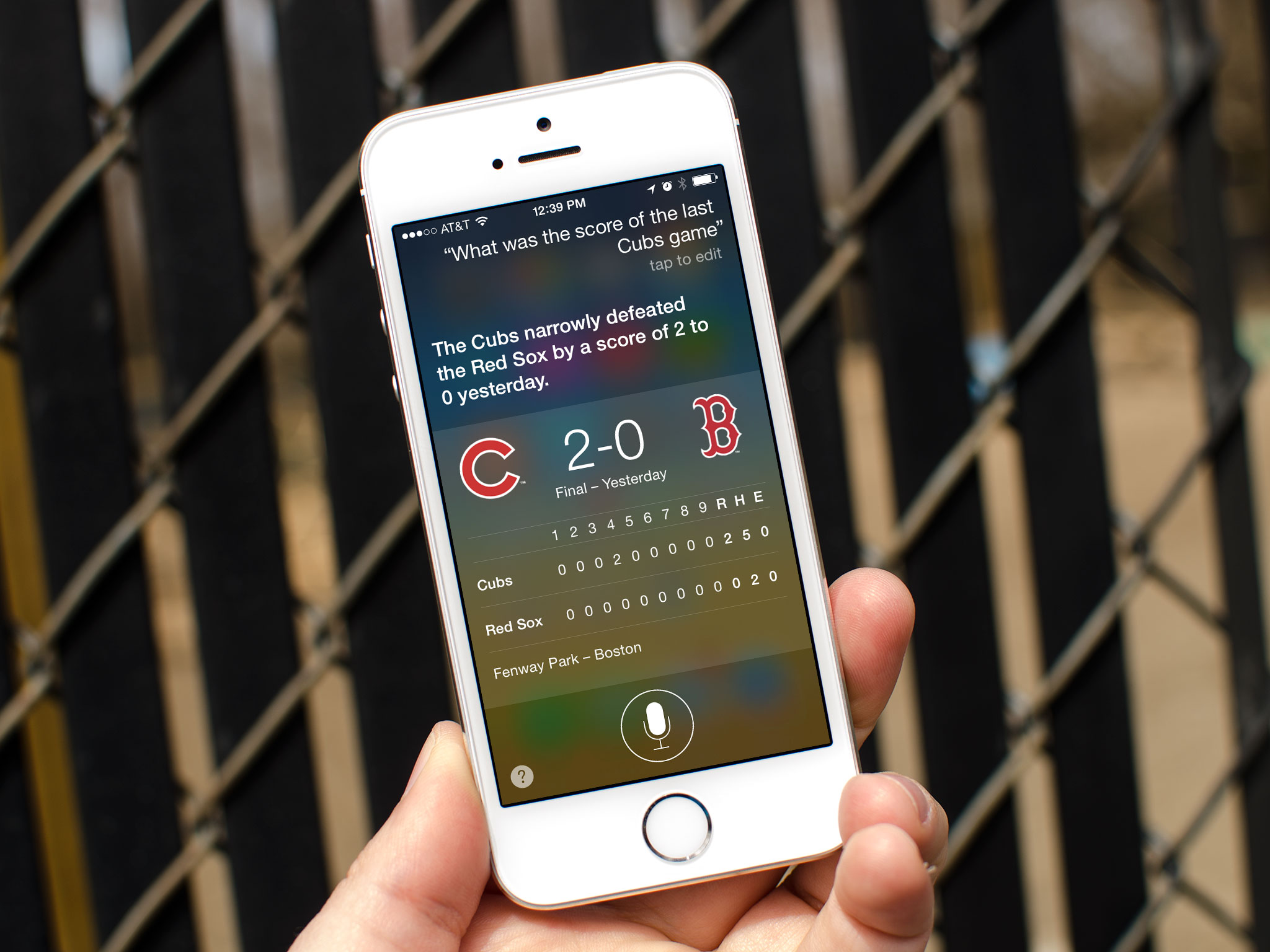 How to look up sports scores and game information with Siri 