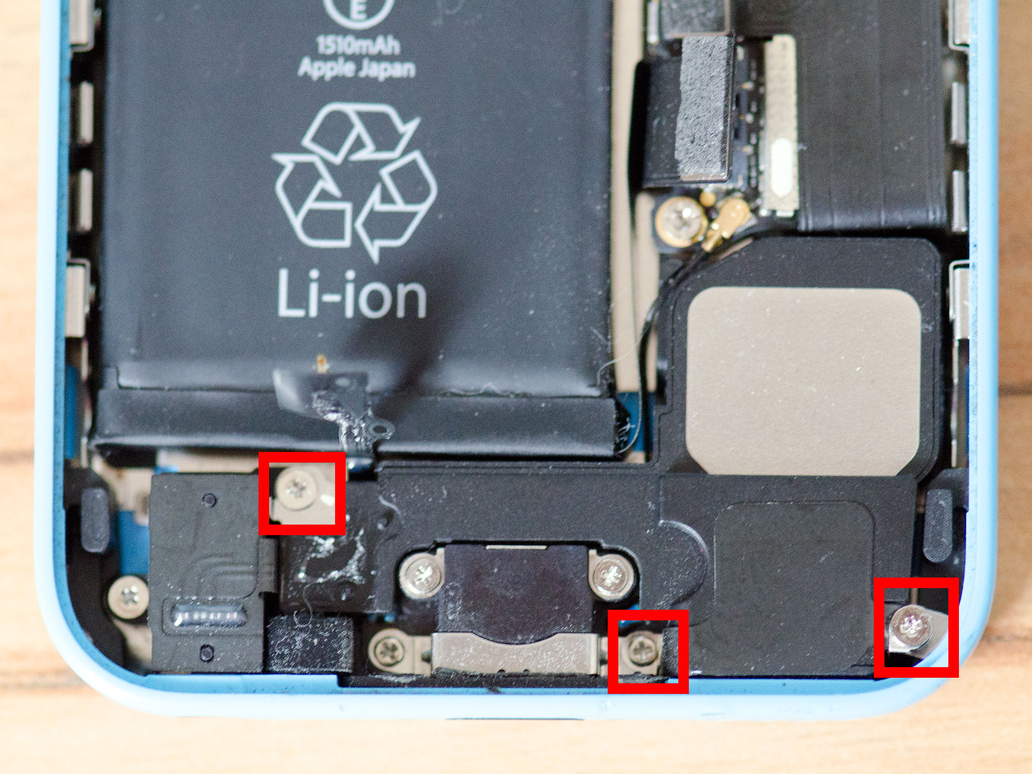 How to replace a blown loud speaker in an iPhone 5c