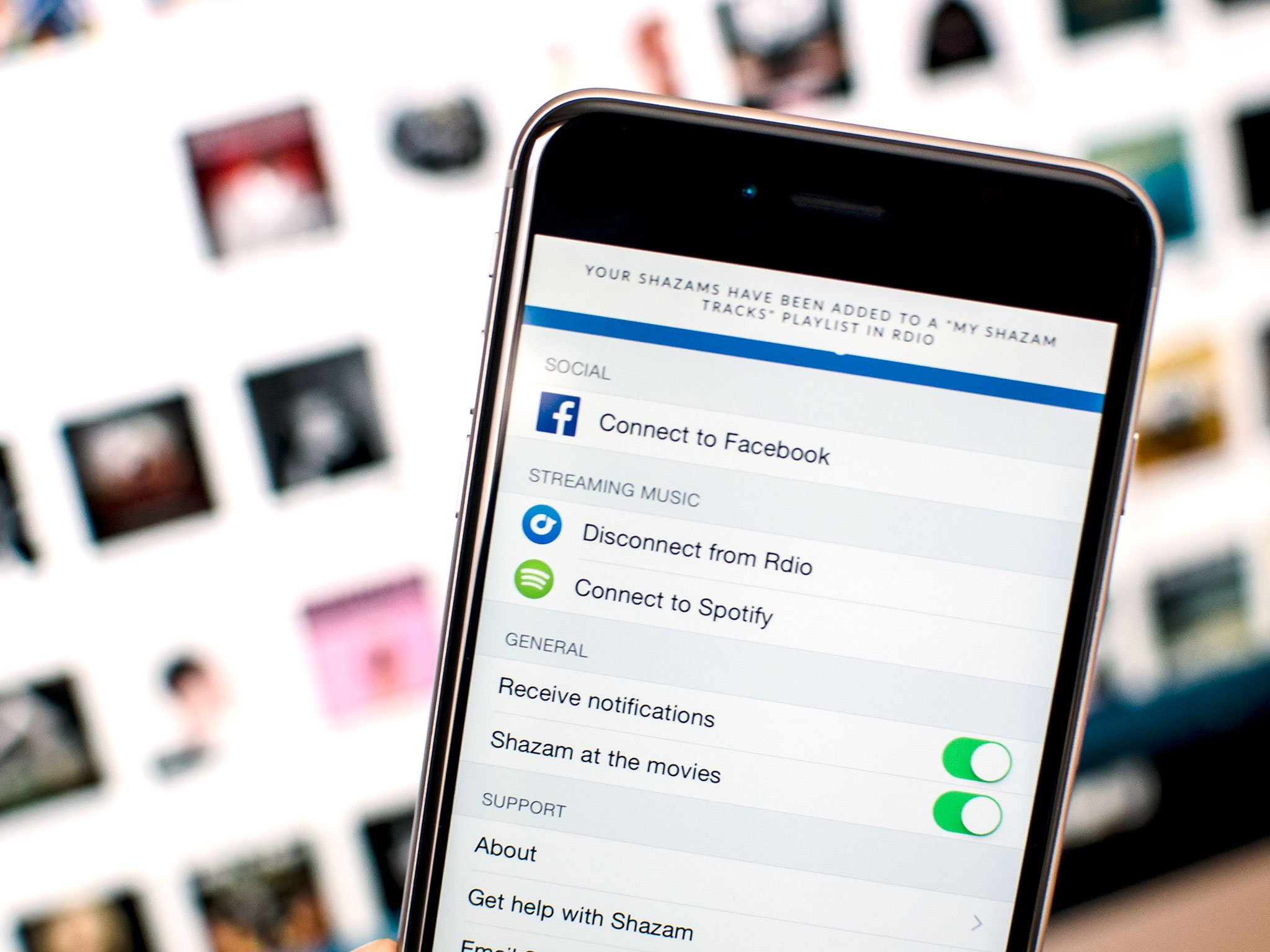 How to instantly turn your Shazam tags into an Rdio or Spotify playlist
