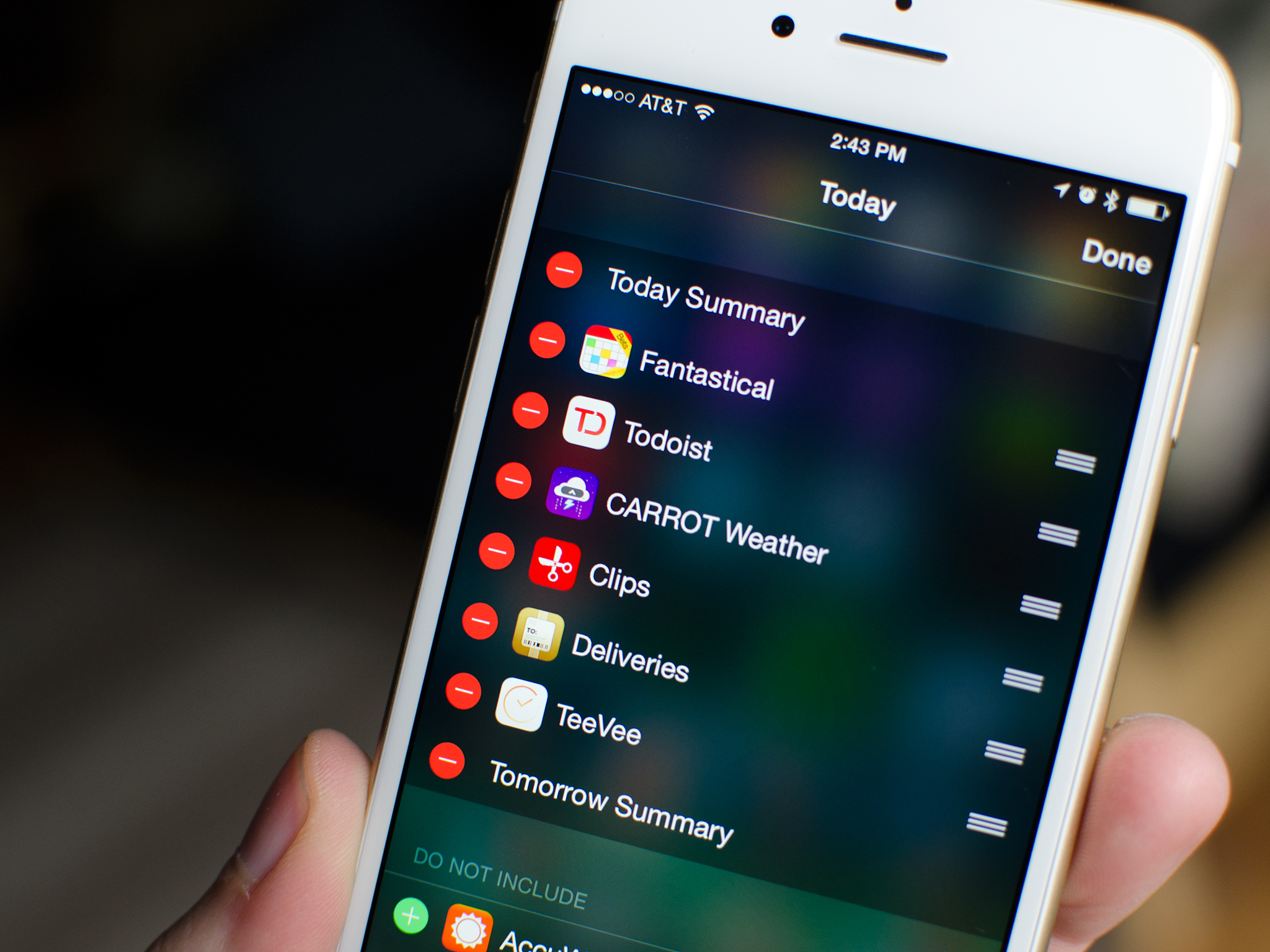 How To Change The Order Of Widgets In Notification Center For Iphone And Ipad Imore