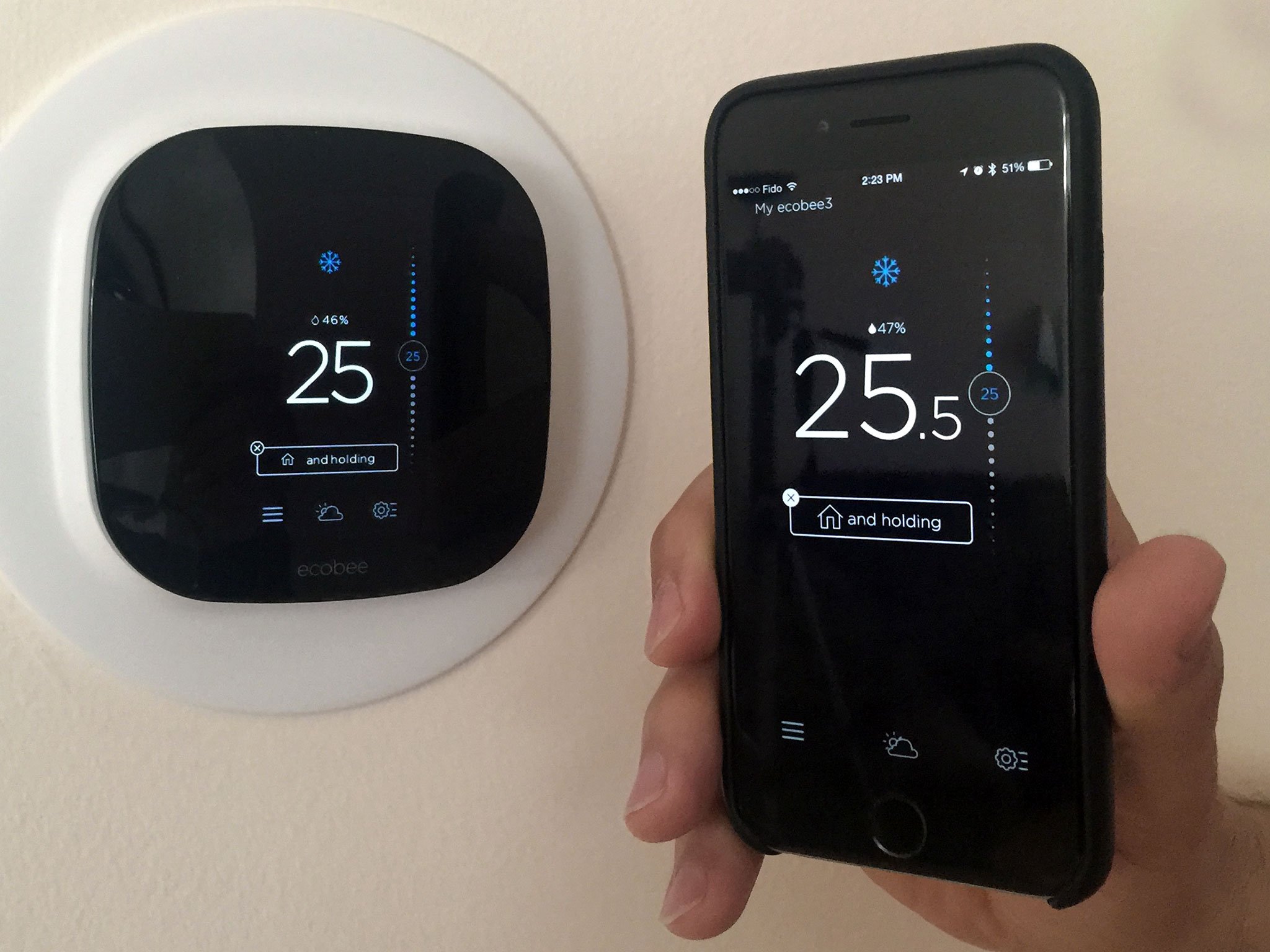 How to use the Ecobee3 smart thermostat with your iPhone