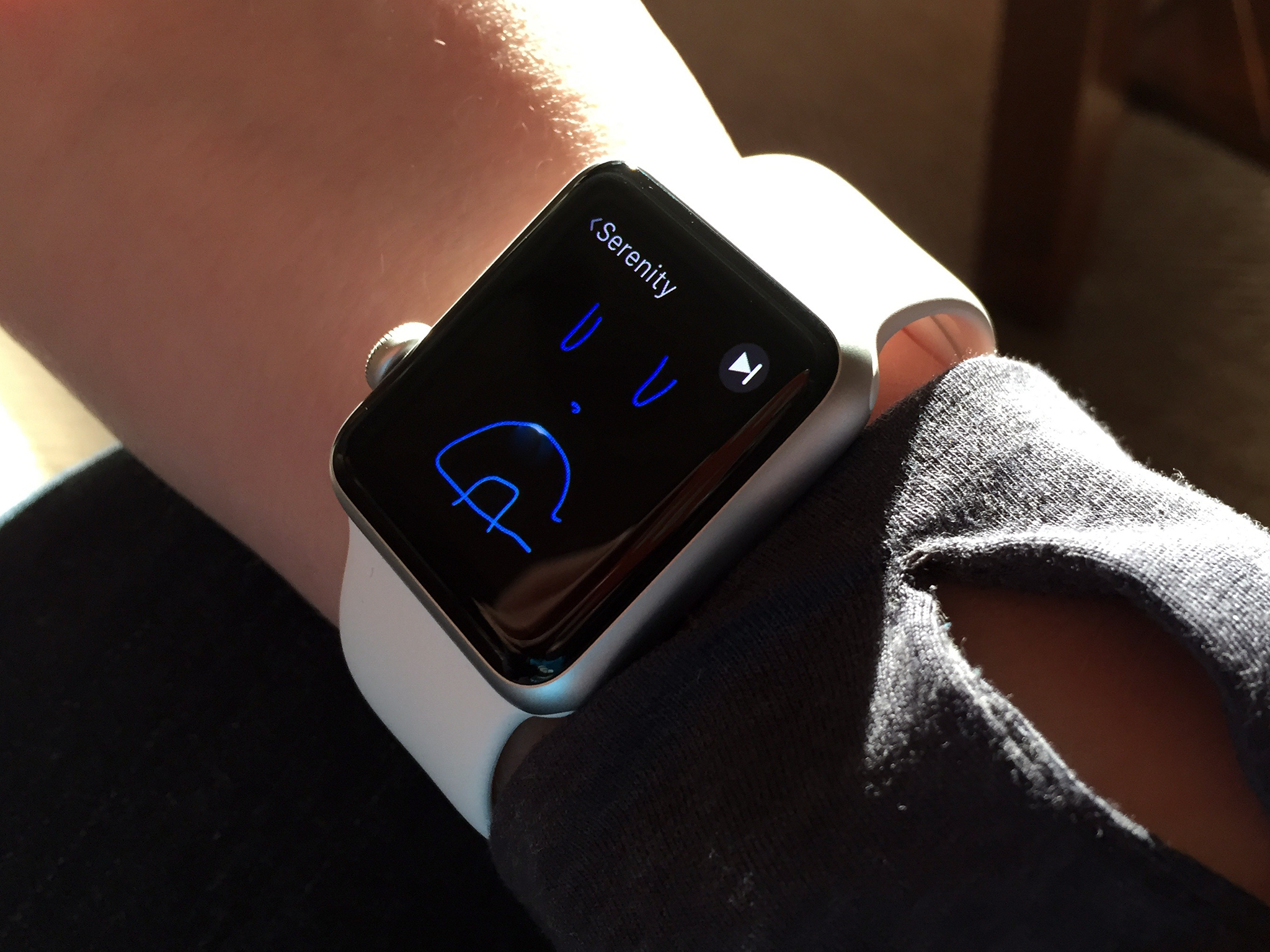 How to send someone a sketch with Apple Watch