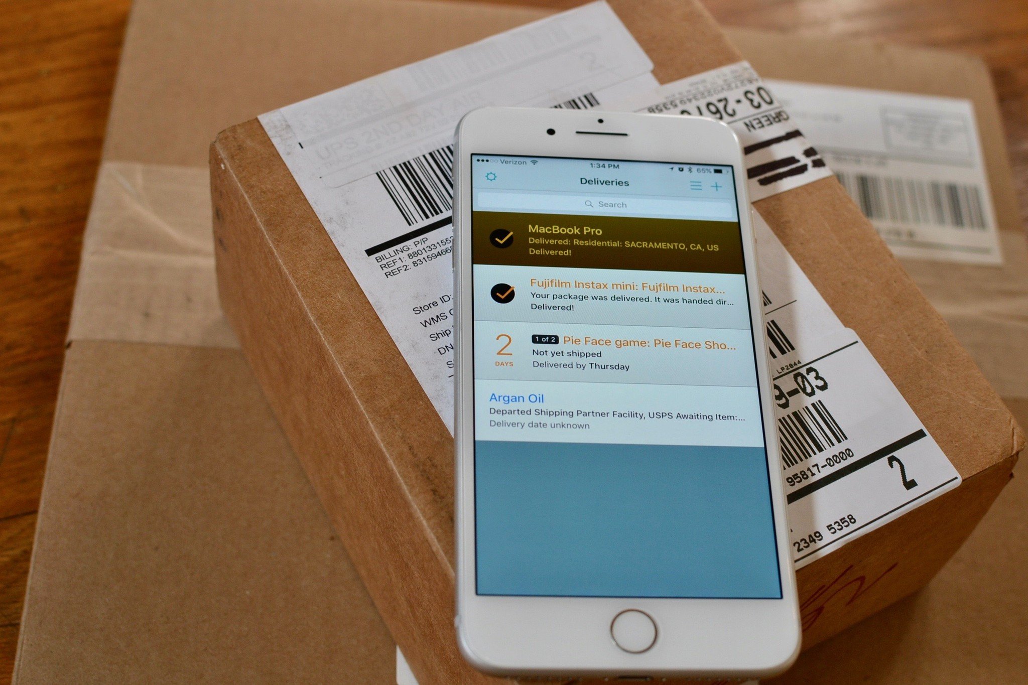 Package Tracking on the iPhone