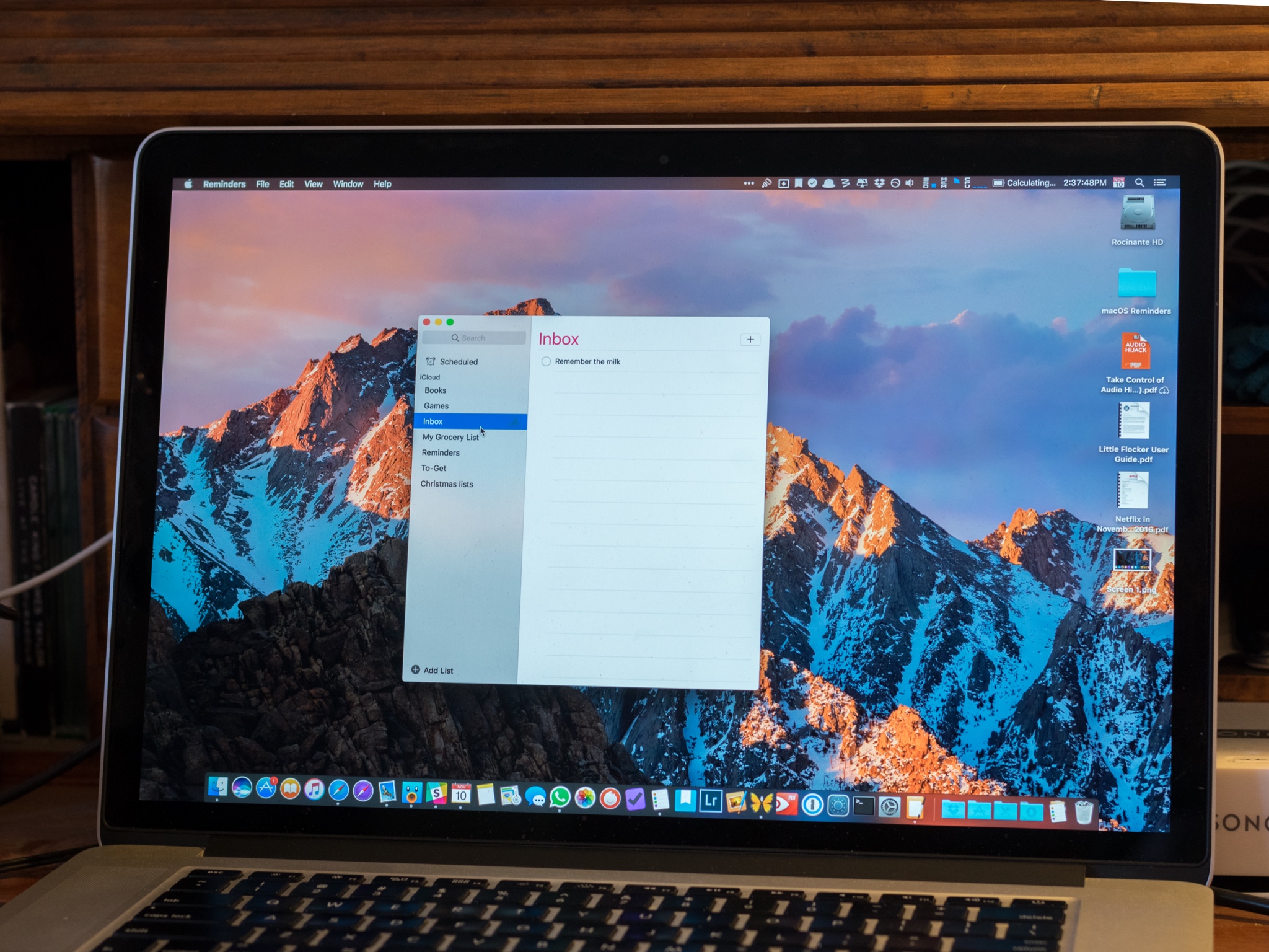 How to get started with Reminders for Mac