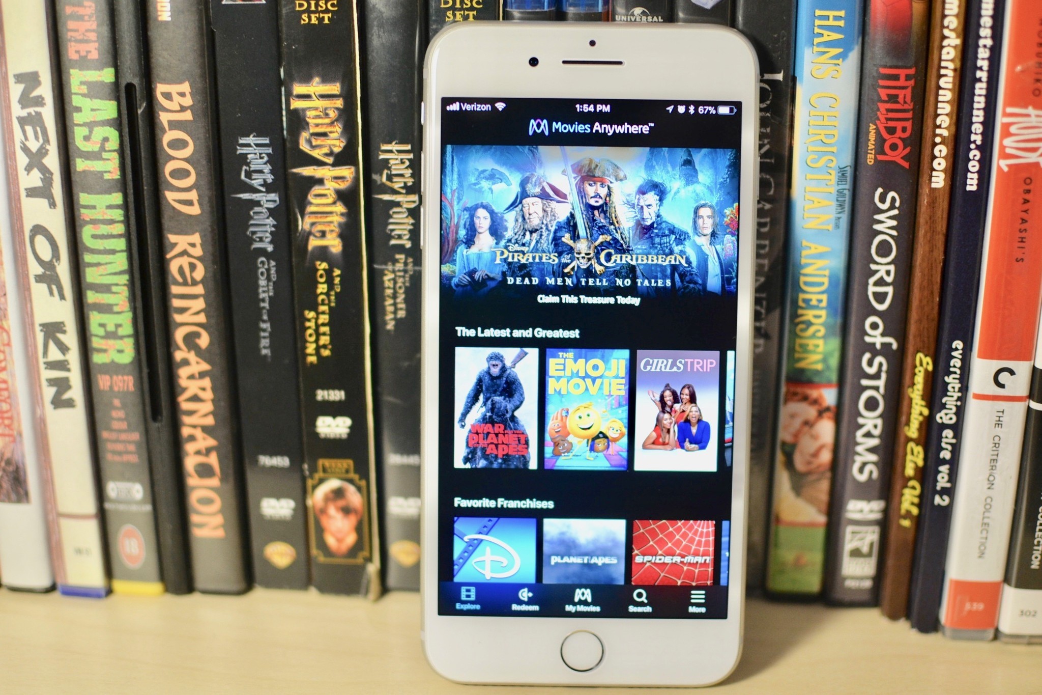 Movies Anywhere on iPhone