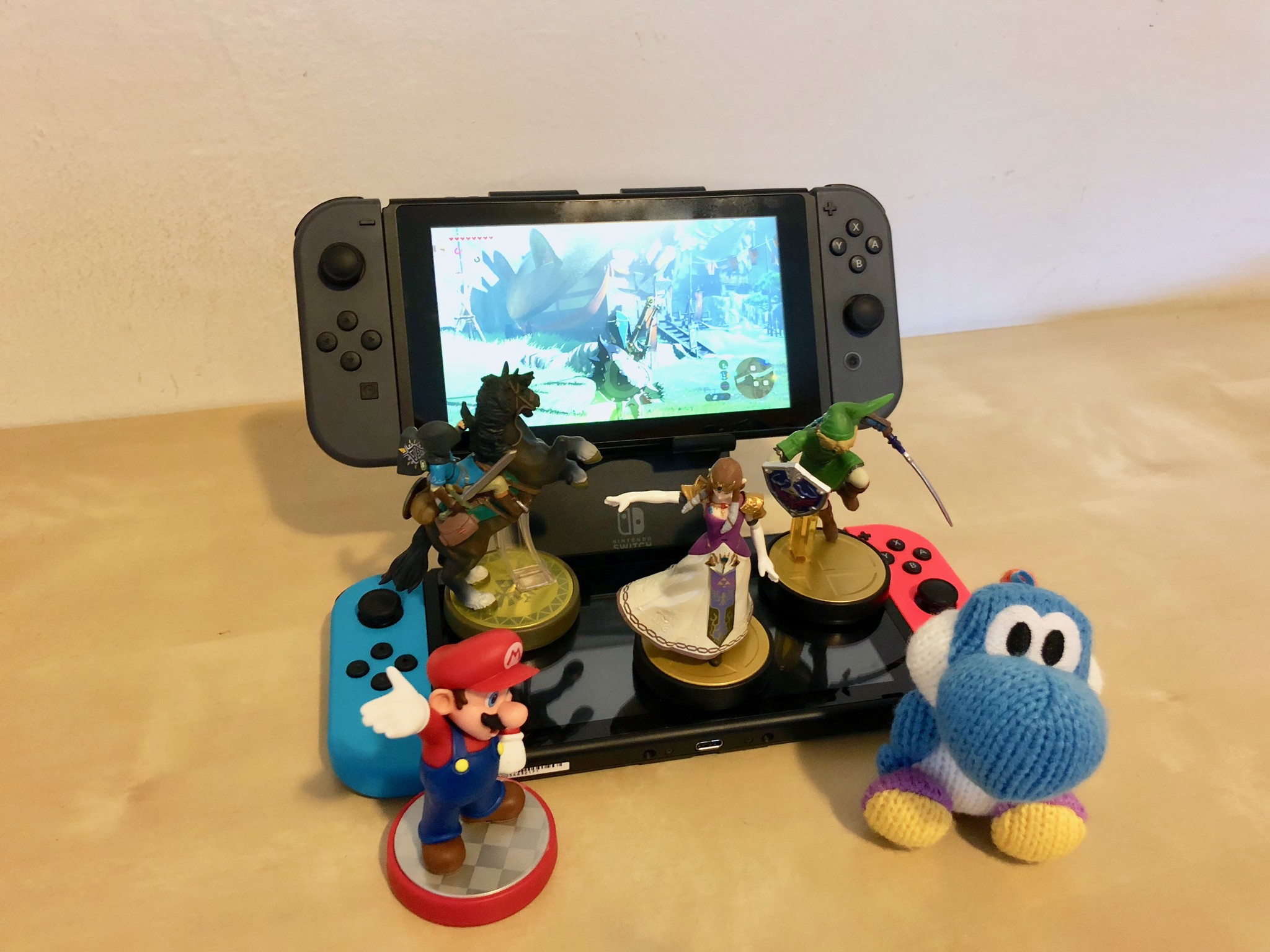 Sharing amiibo on Nintendo Switch
