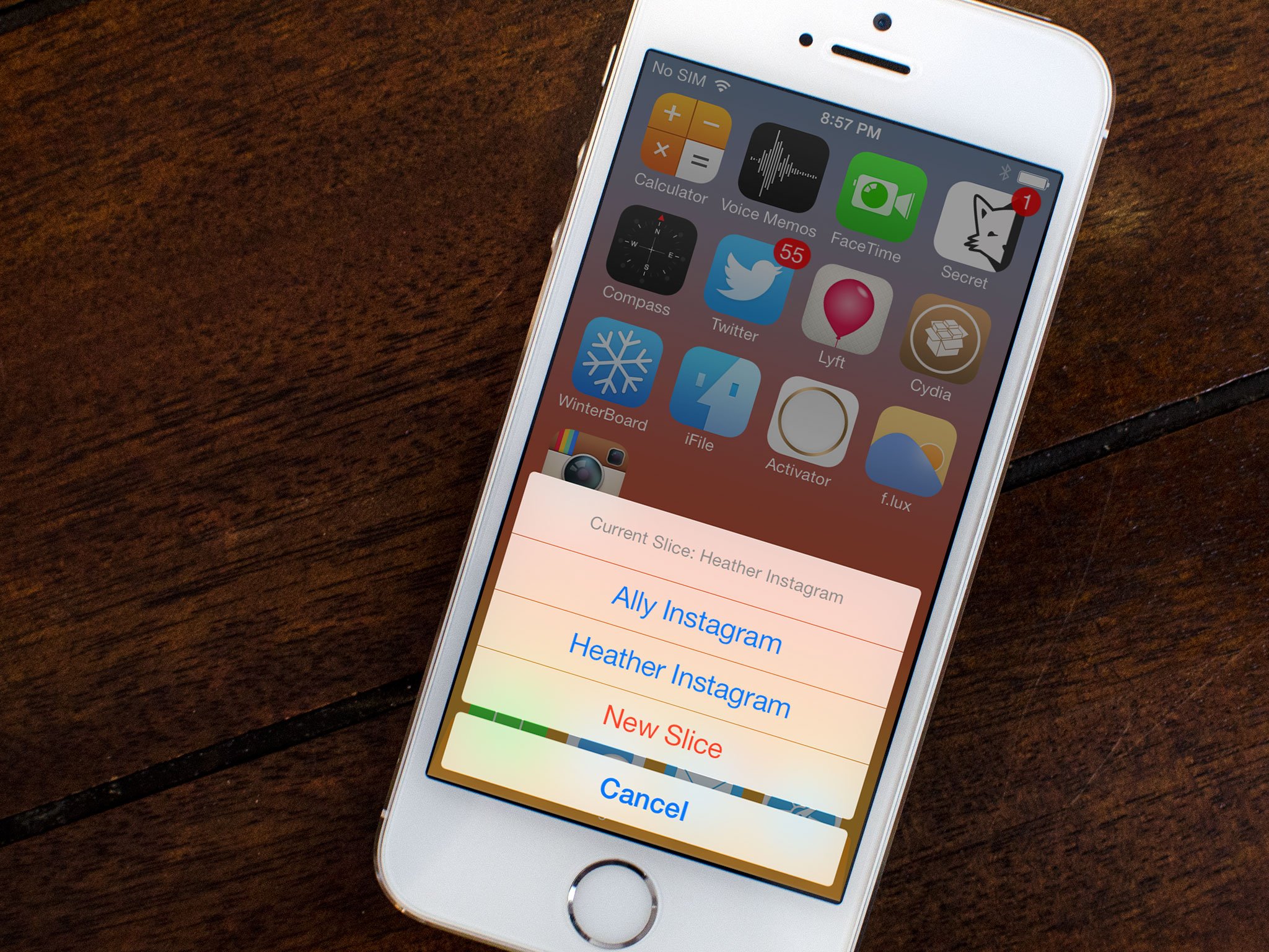 Slices brings multi-account management to your jailbroken iPhone or iPad 