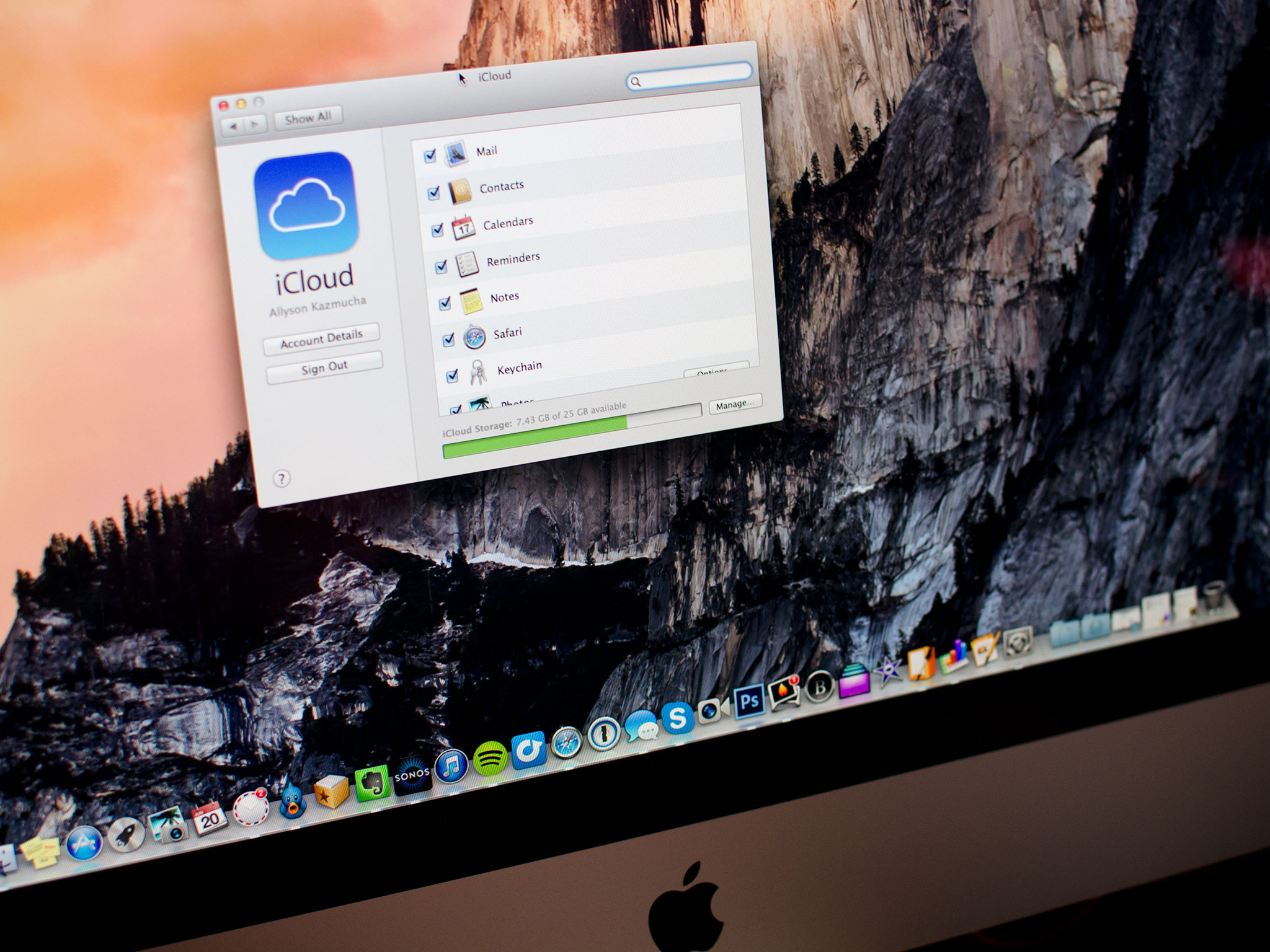 How to access iCloud sync settings on your Mac