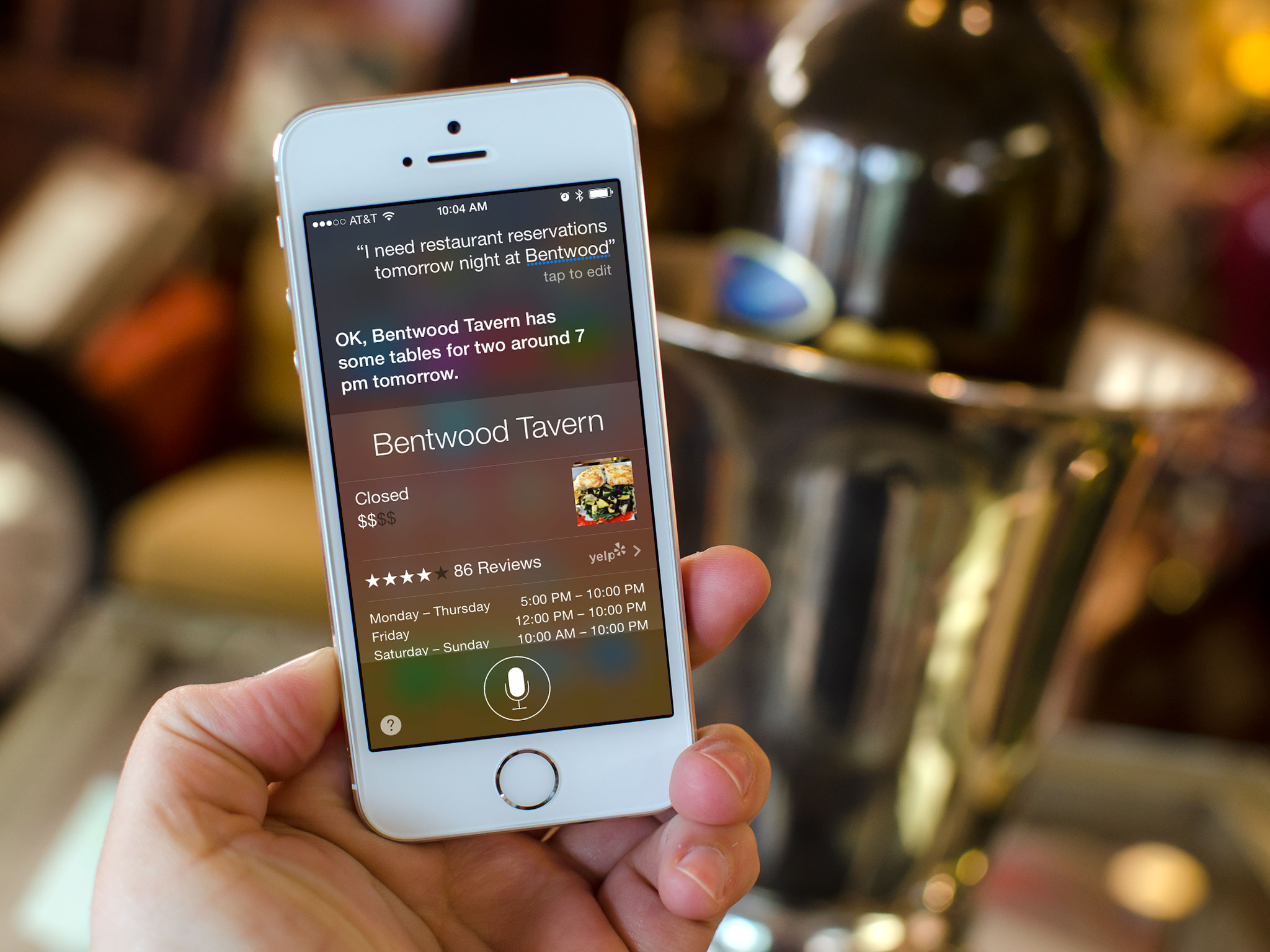 How to make restaurant reservations on iPhone and iPad with Siri