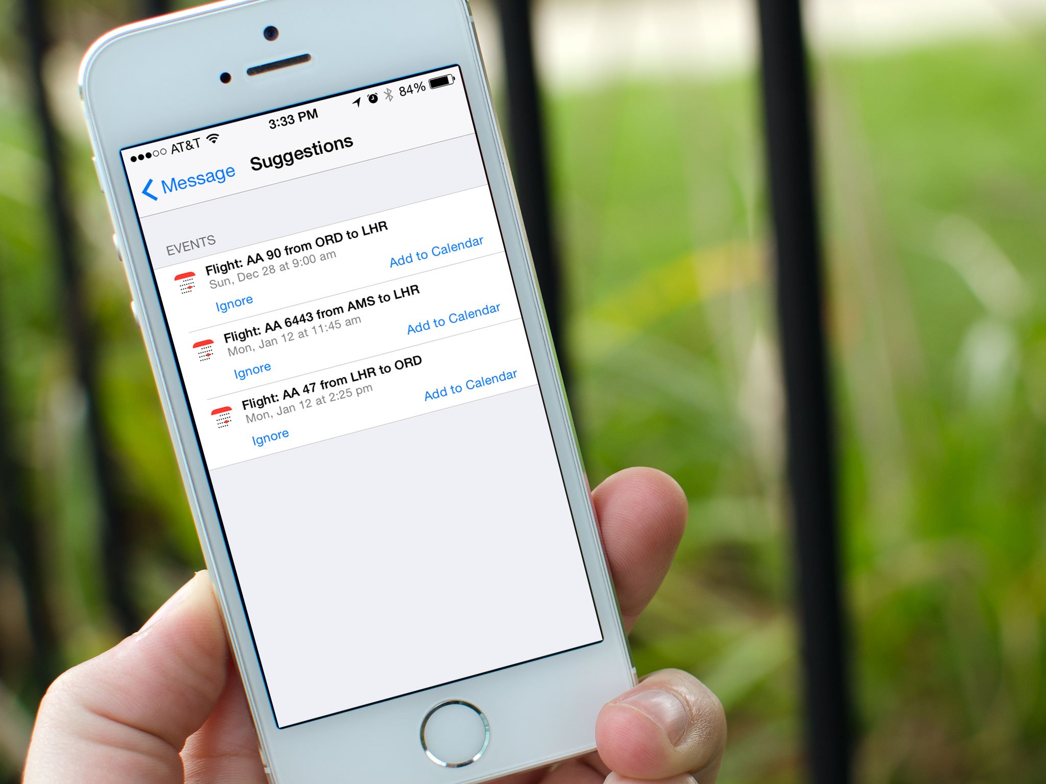 How to capture contact and calendar info automatically in Mail for iOS 8
