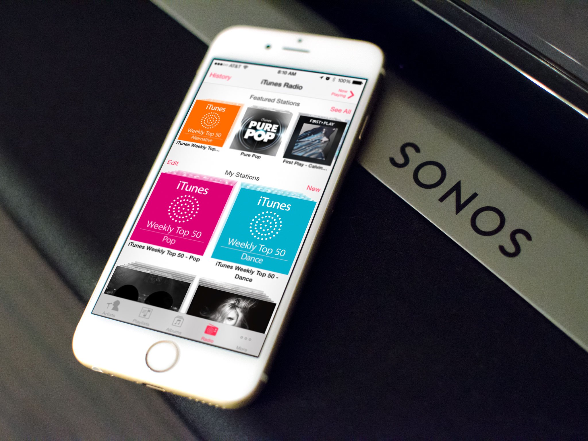 Как заставить iTunes Radio работать с вашей системой Sonos через AirPlay