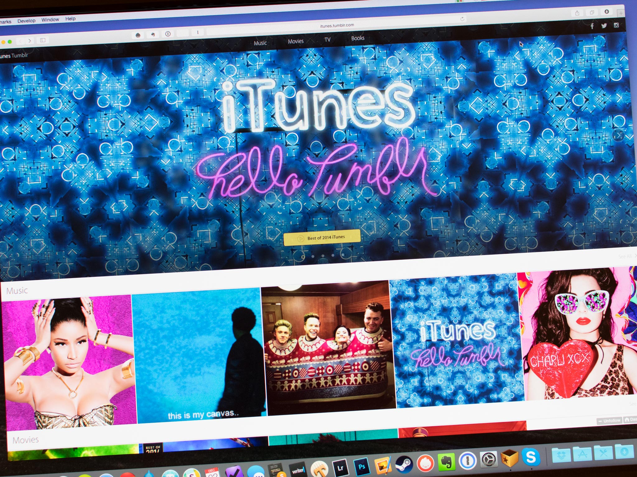 iTunes gets its own Tumblr, highlights the best music, movies, TV, and books of 2014