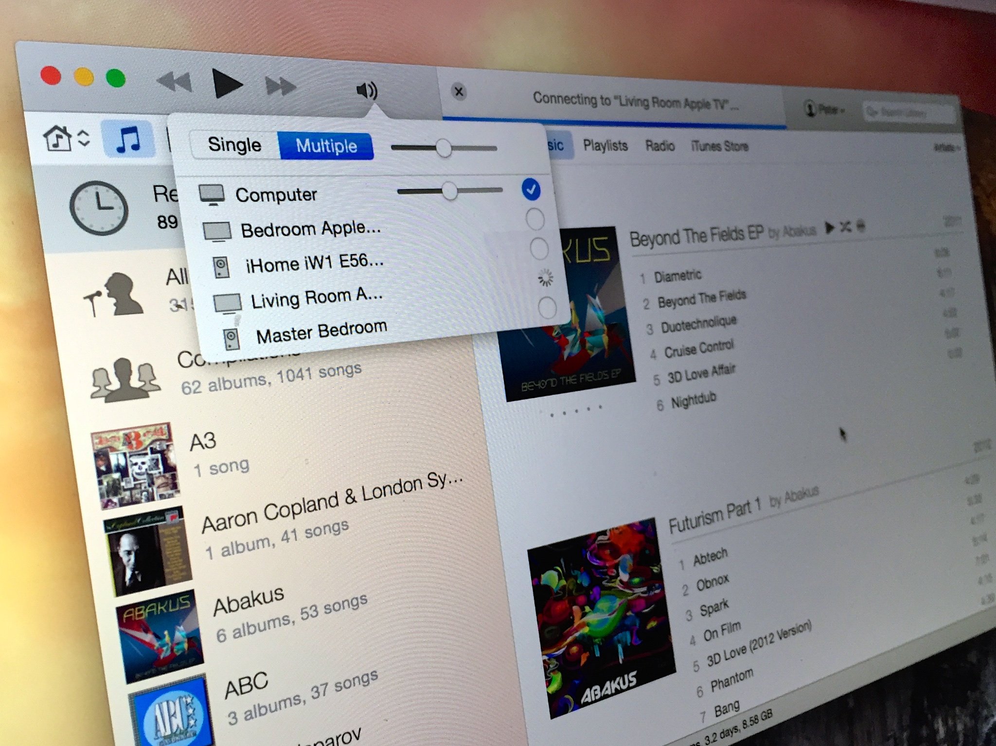 how to stream video from macbook air to apple tv