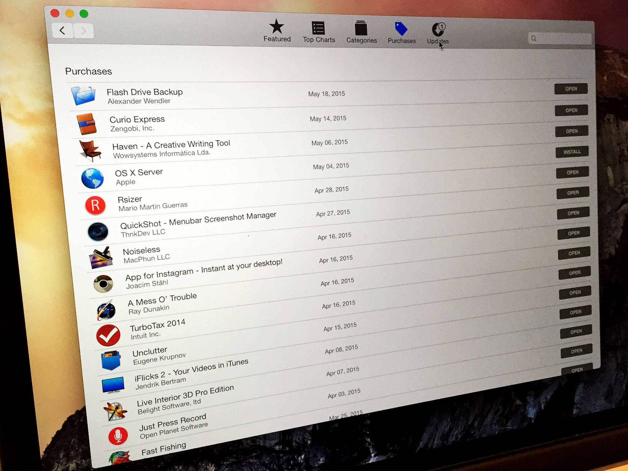 Mac Apps 2015